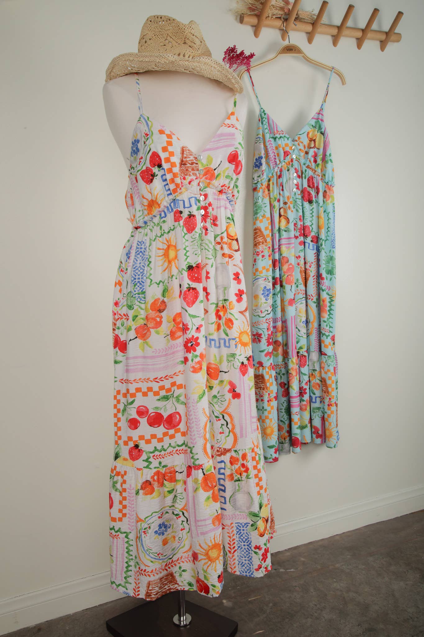 Italian Summer Midi Dress