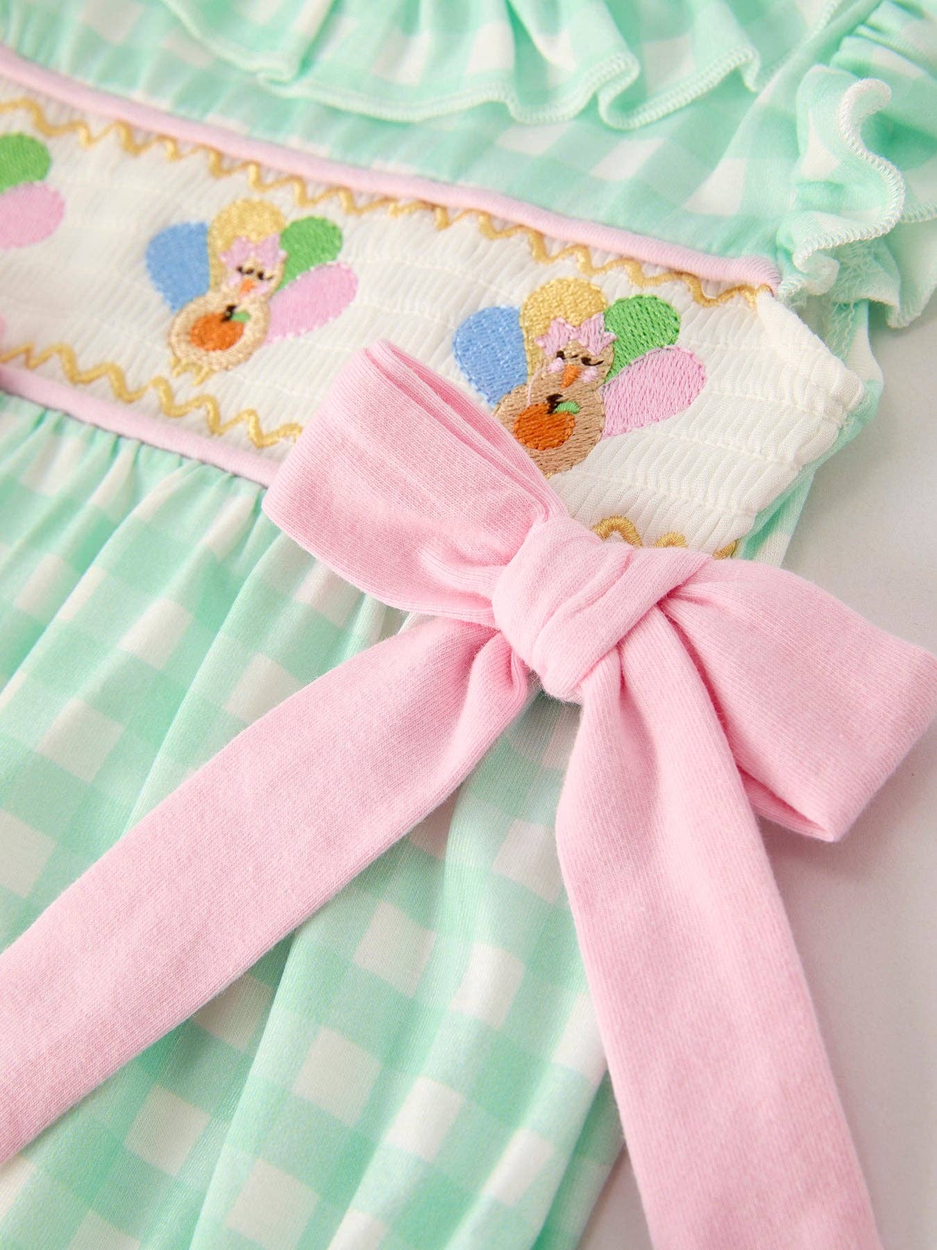 Baby Thanksgiving Turkey Romper