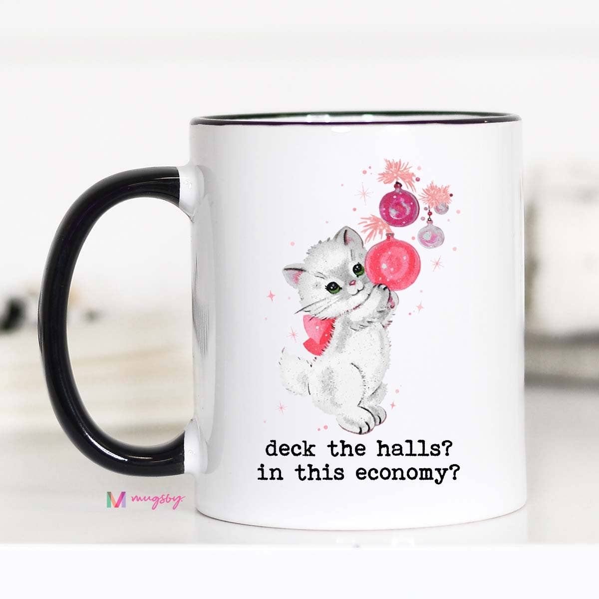 Deck the Halls Christmas Mug