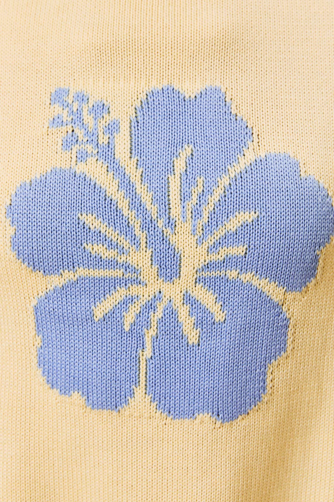 Tropical Hibiscus Crew Neck