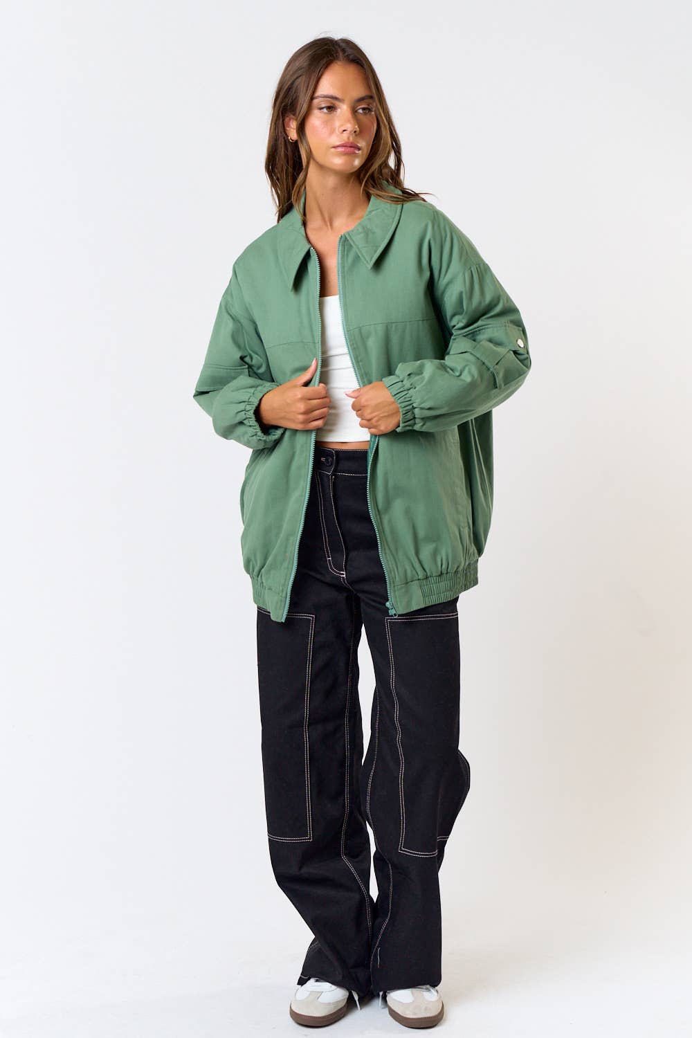 Boyfriend Cargo Jacket