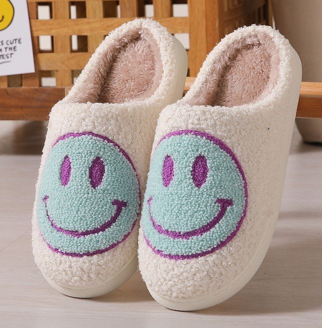 Smiley Face Slippers