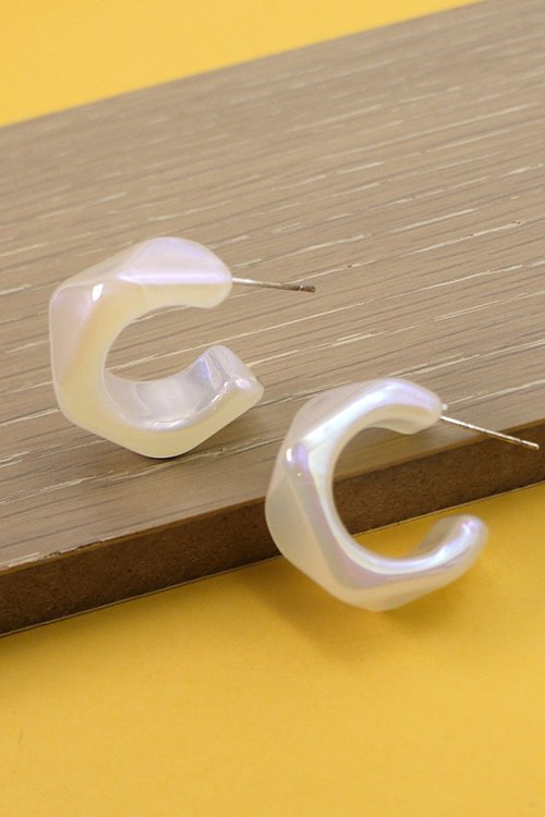 Geometric Hoop Earrings