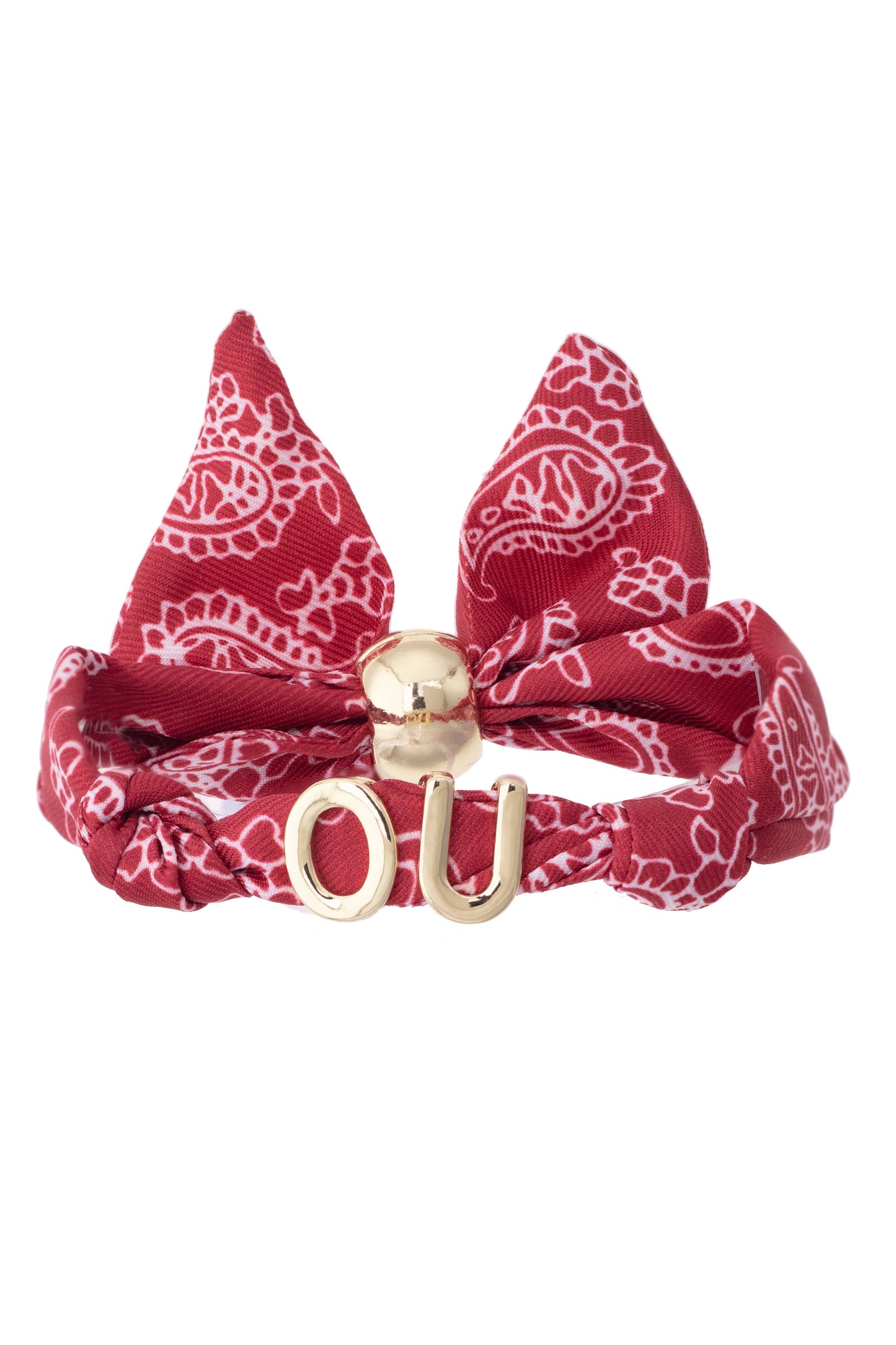 Oklahoma Sooners Bandana Slider Bracelet