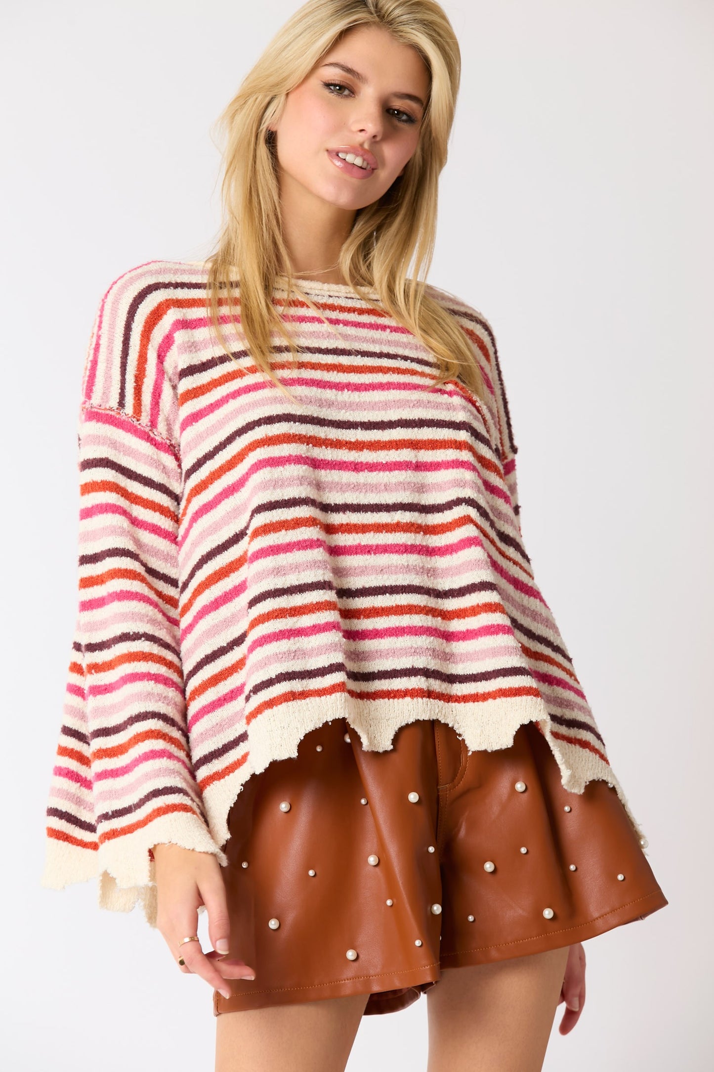 Striped Comfort Sweater