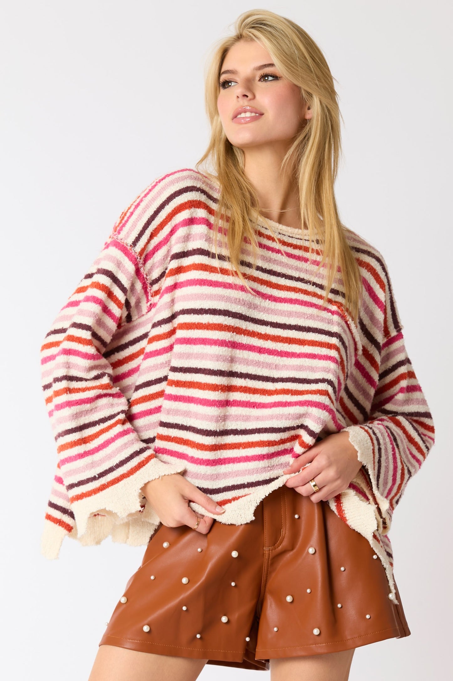 Striped Comfort Sweater