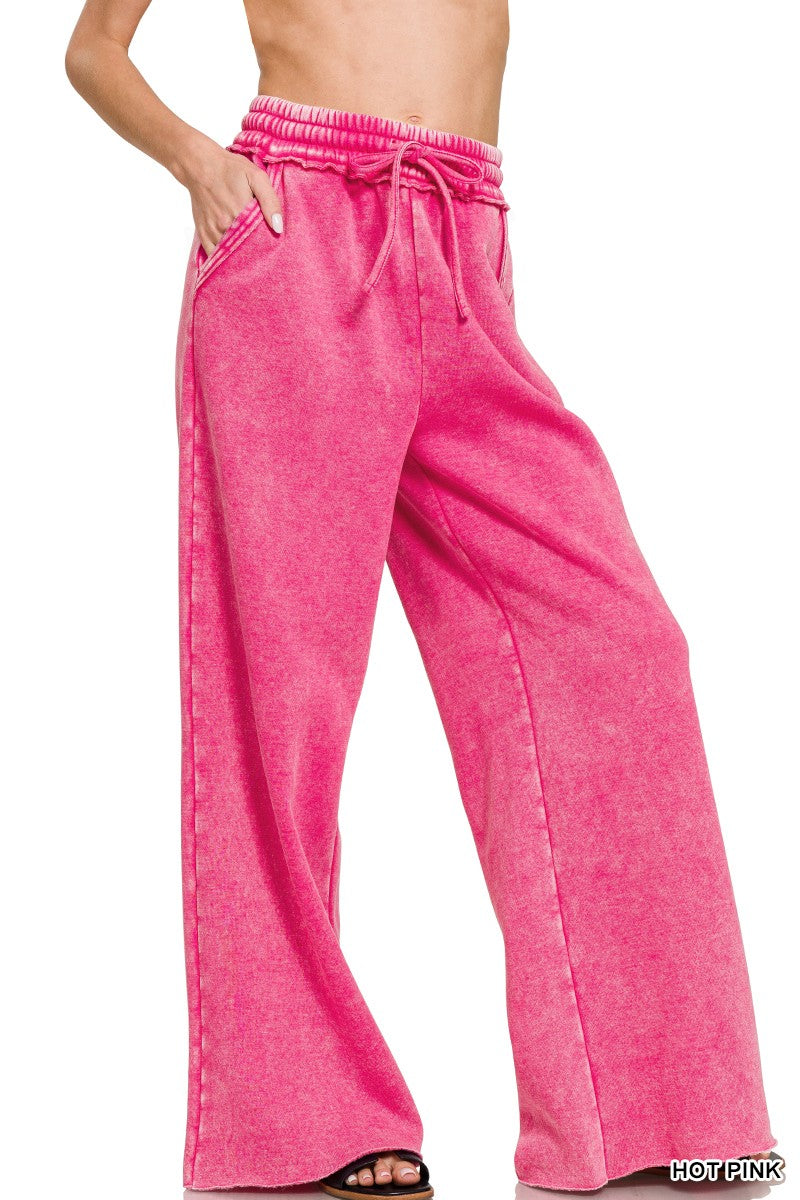 Hot Pink Sweatpants