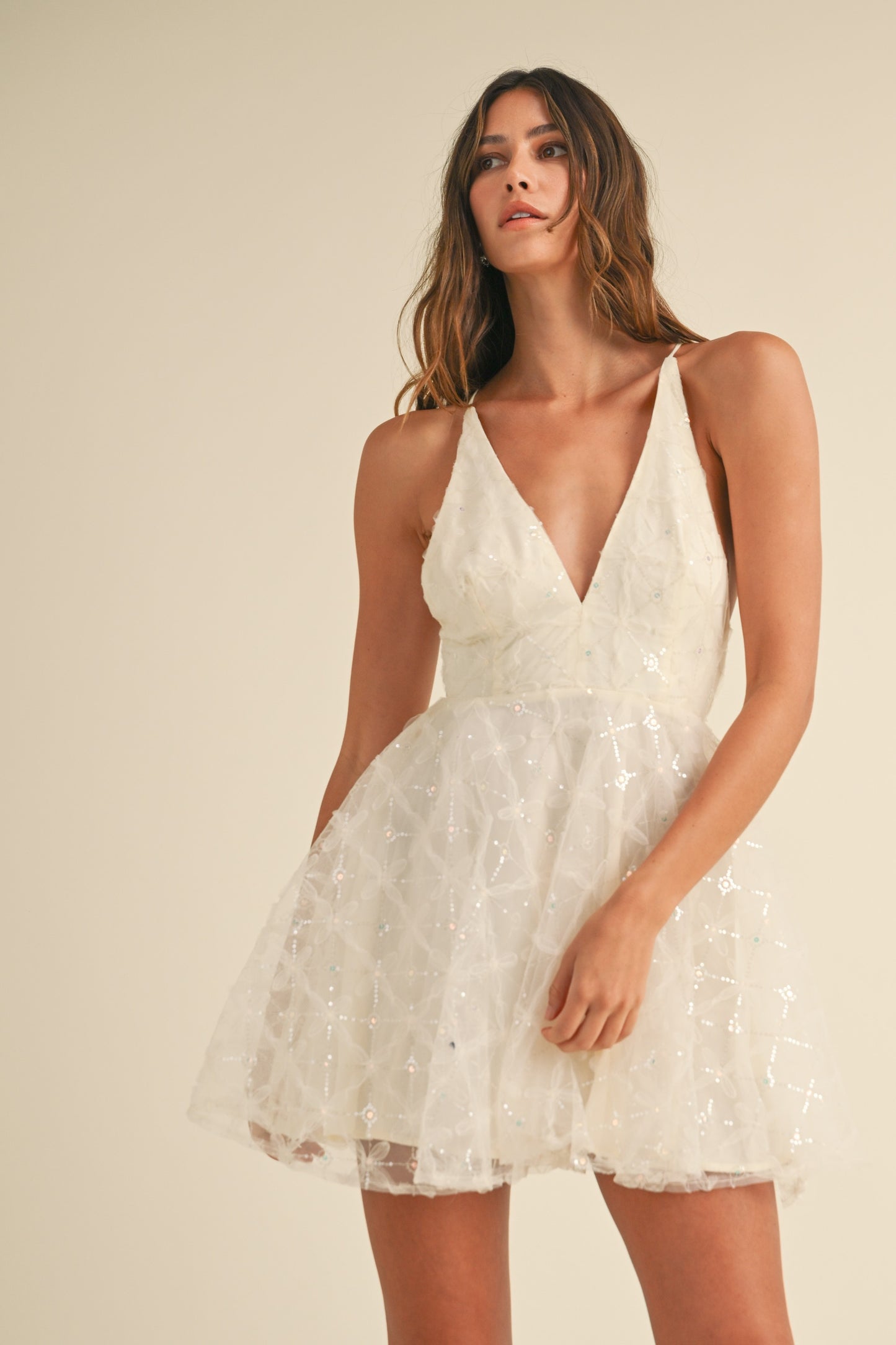 Ever After Sequin Mini Dress