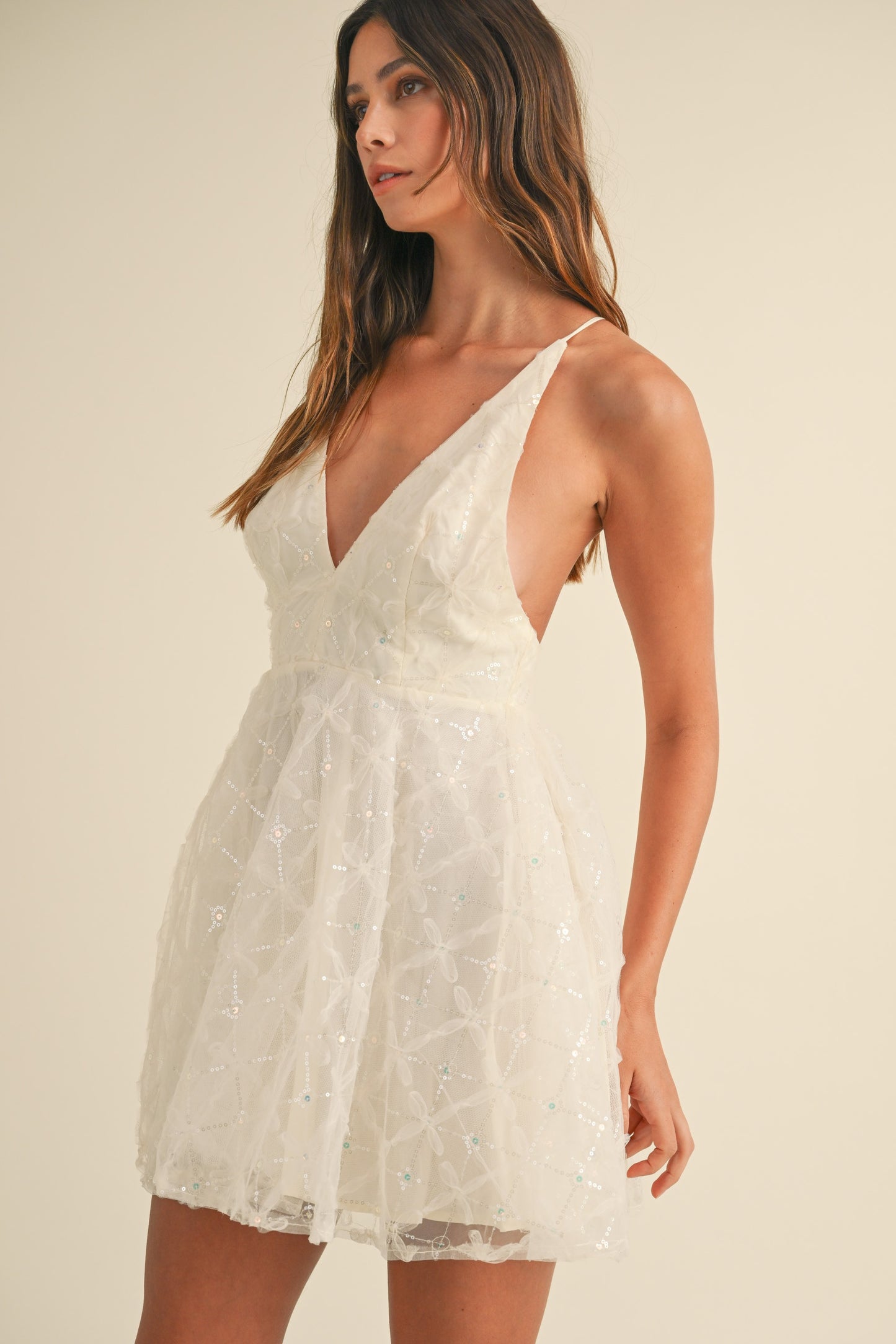 Ever After Sequin Mini Dress