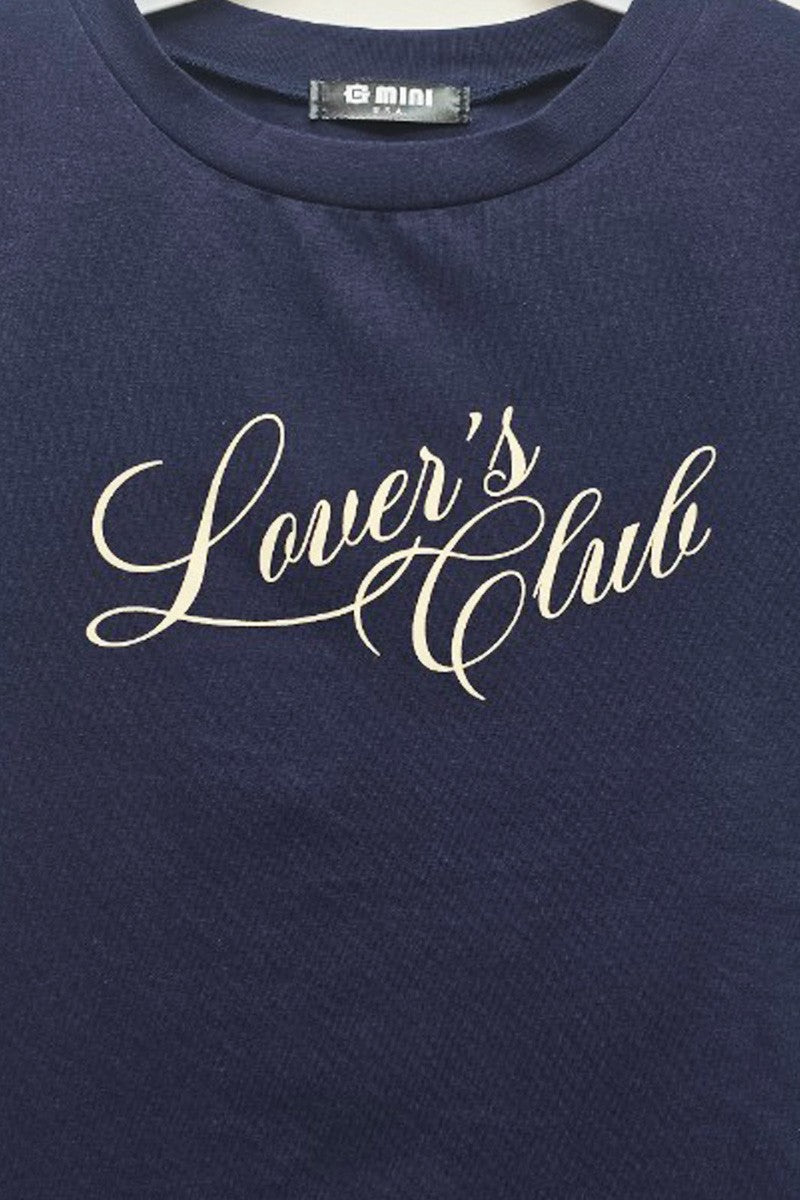 Lover's Club Tee - Navy