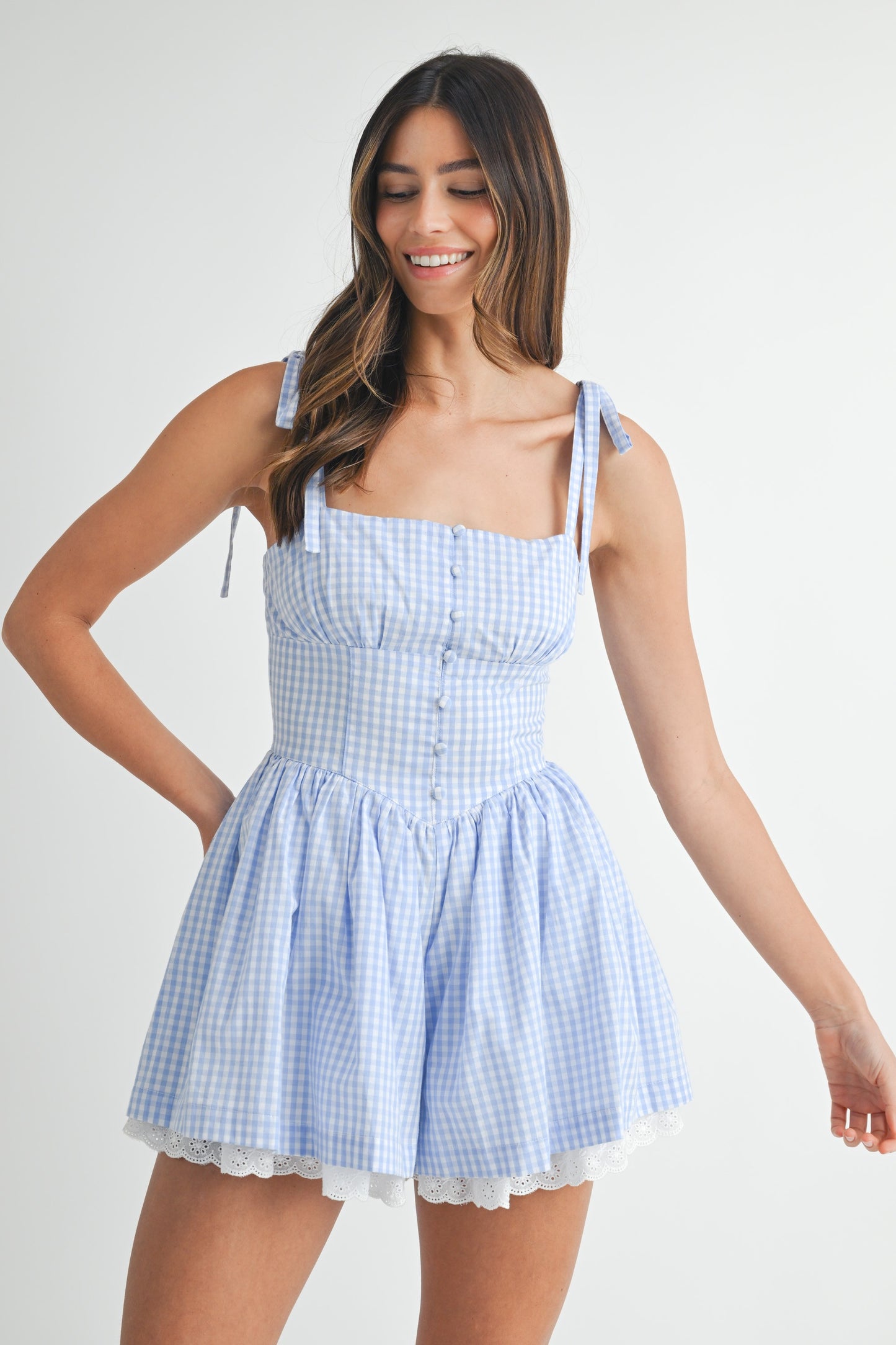 Southern Sass Corset Romper
