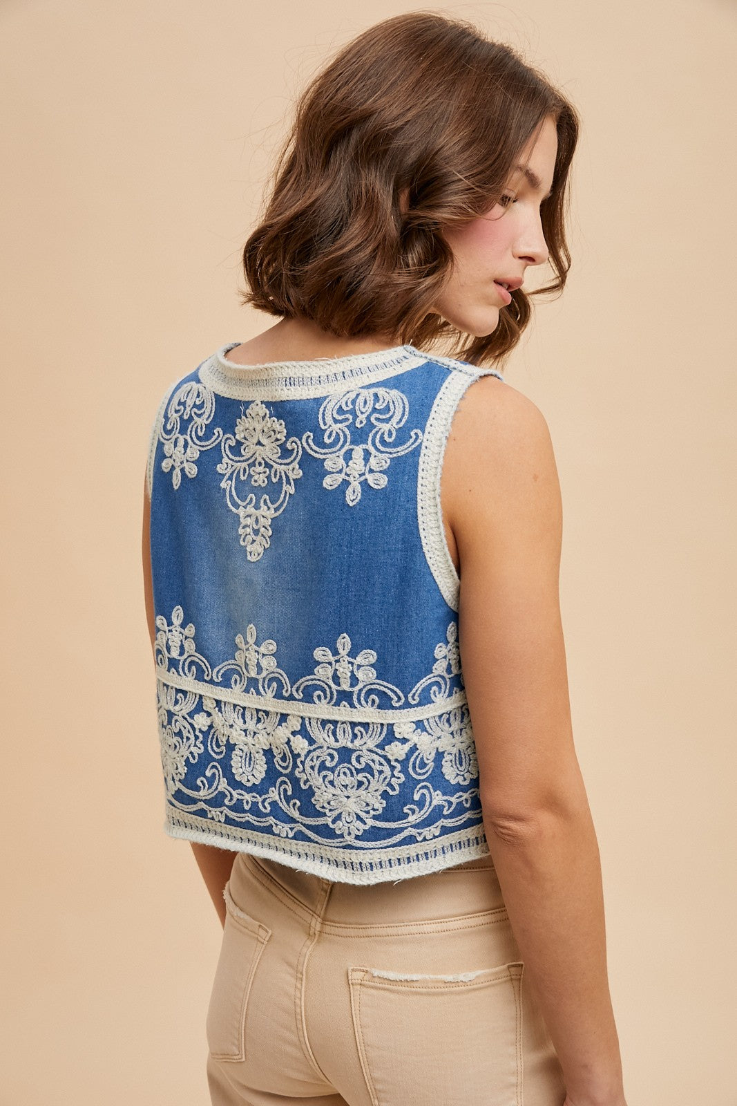 Chelsea Embroidered Vest