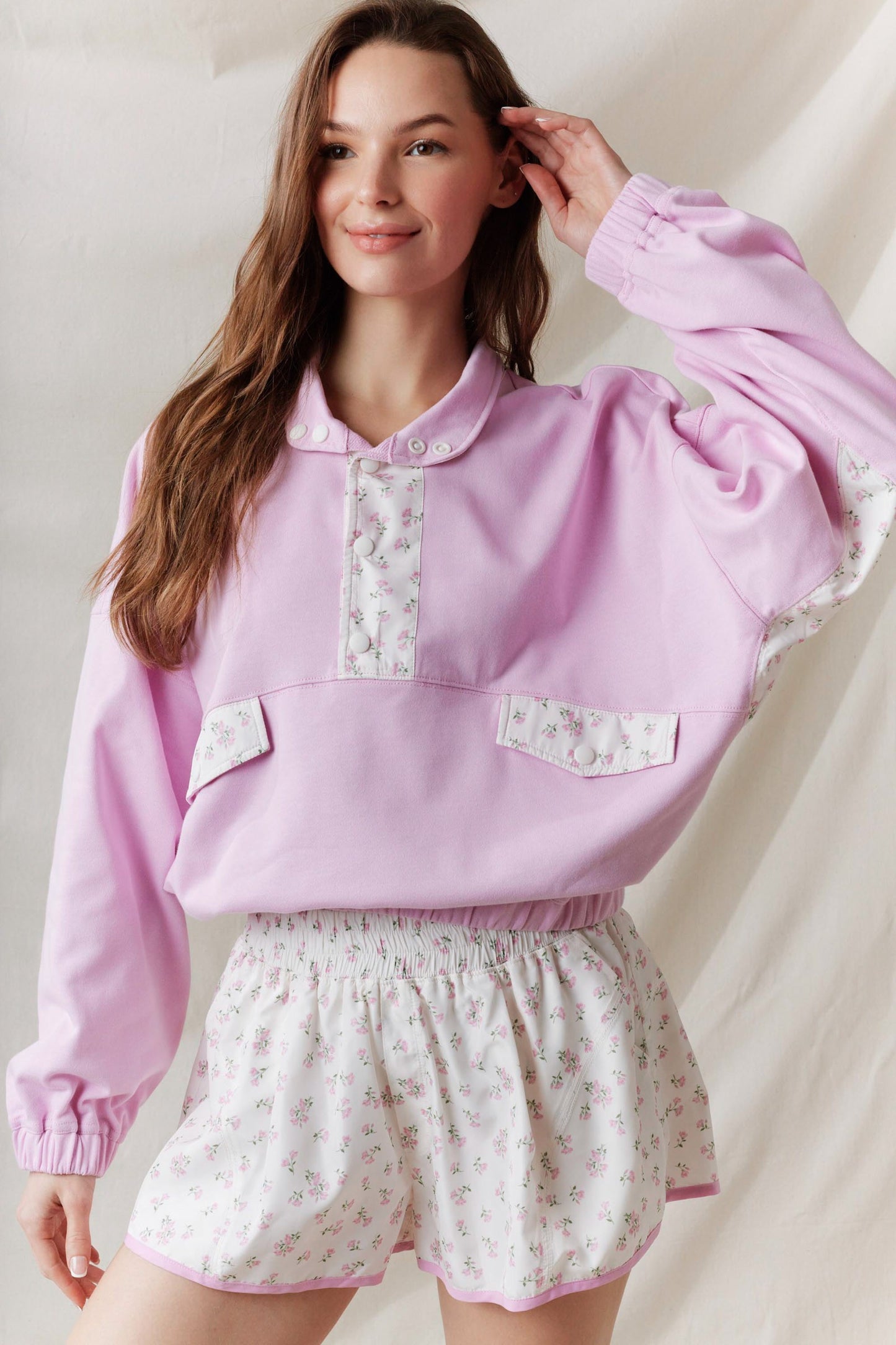 Ditsy Floral Sweatshirt