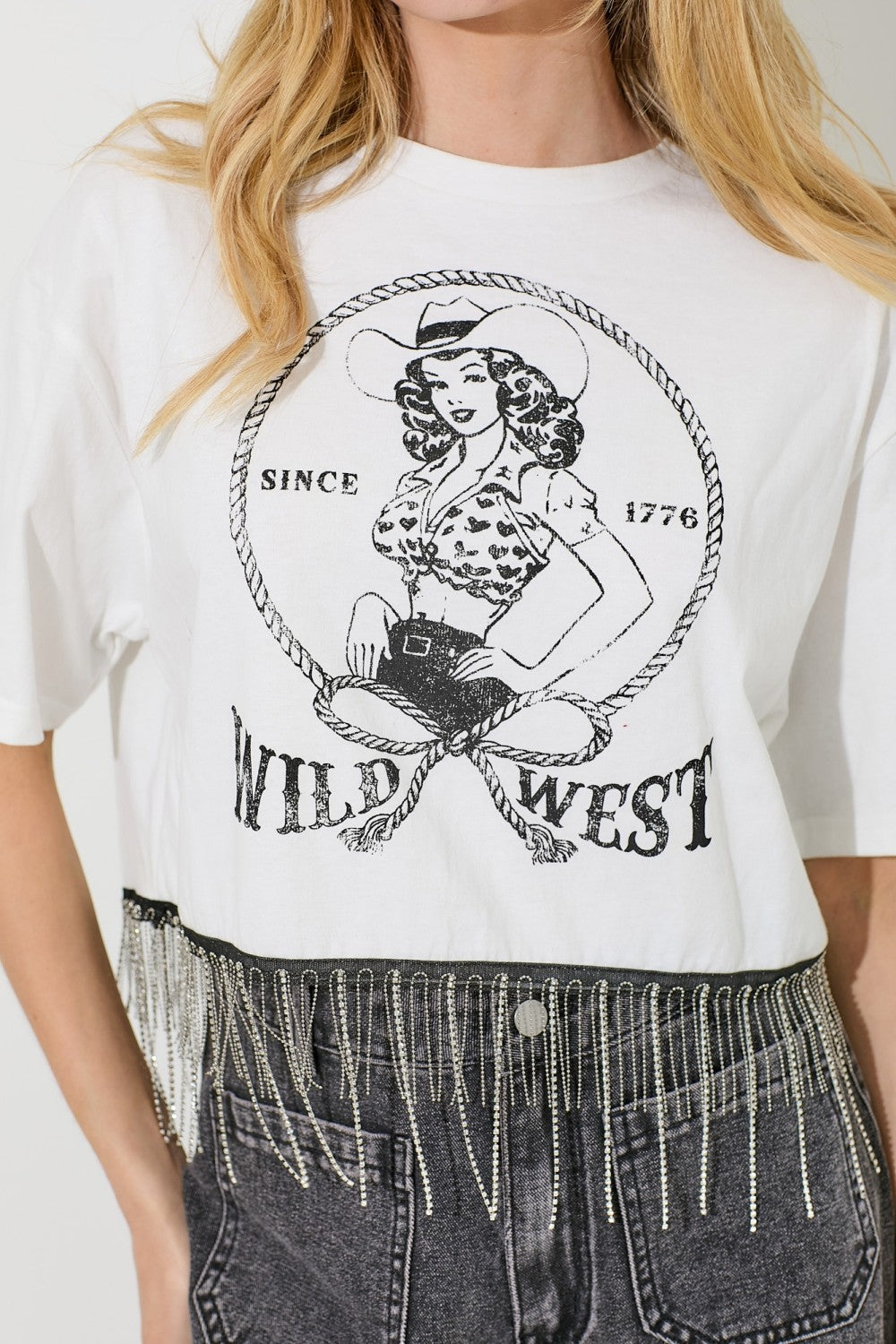 Wild West Rhinestone Tee