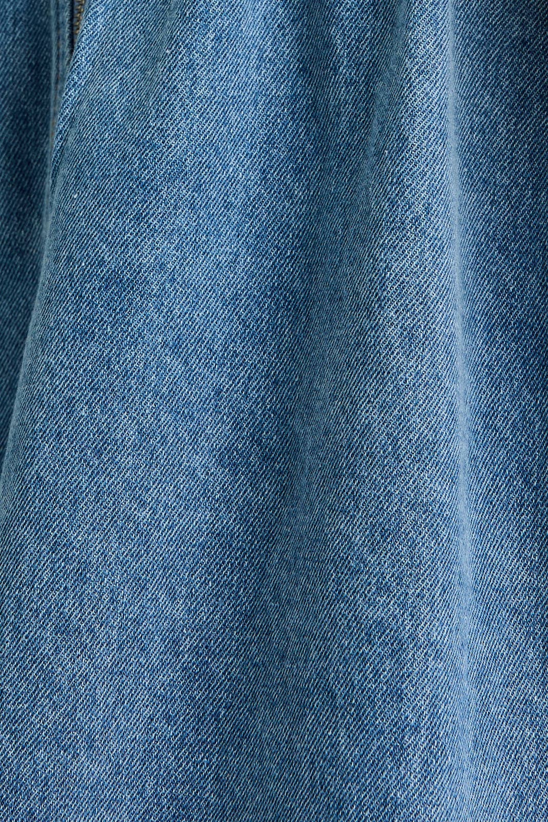 Denim Flare Mini Dress