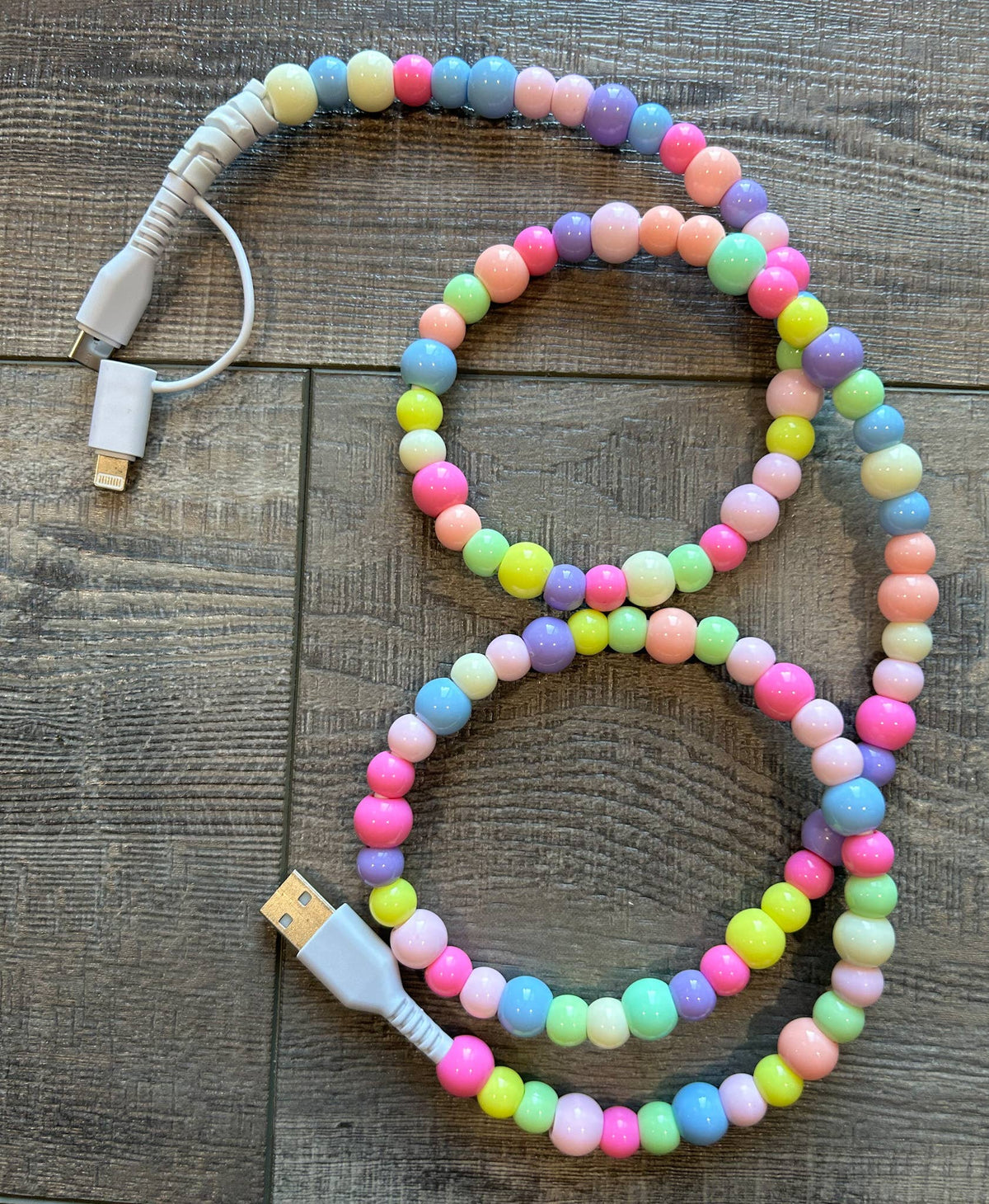 Beaded Cord Phone Charger