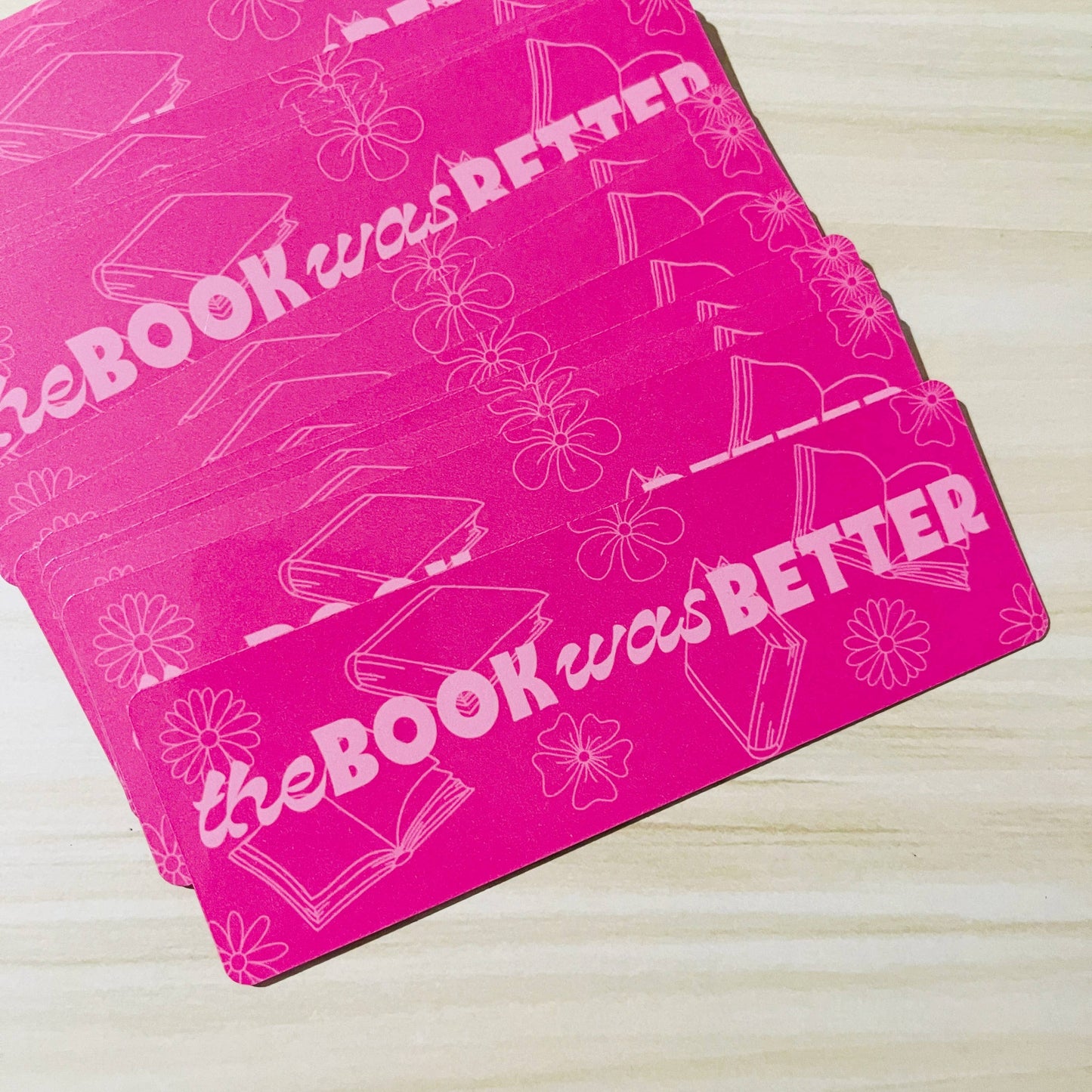 The Book Was Better Bookmark