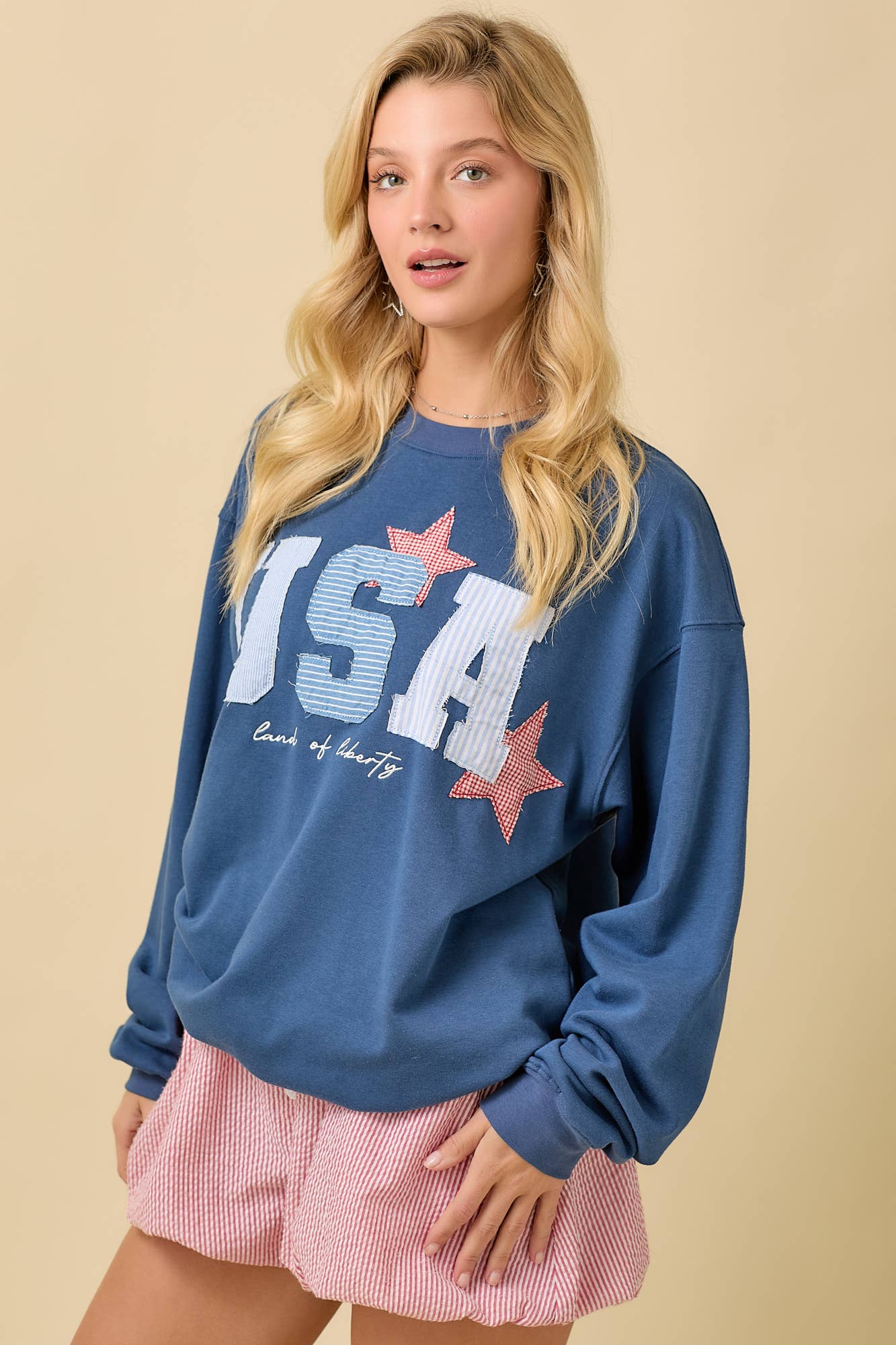 USA Patches Sweatshirt