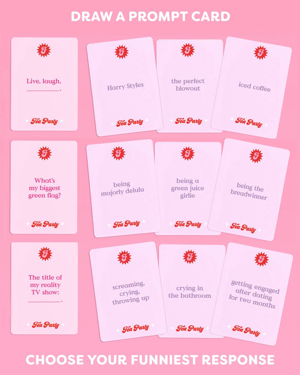 What's the Tea? Card Game
