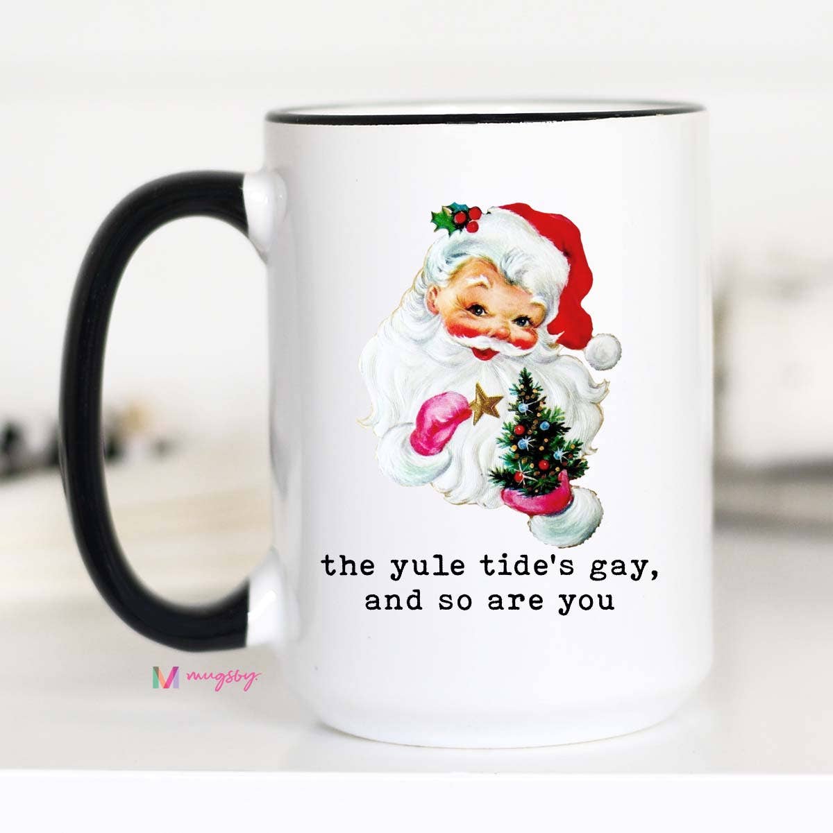 Yule Tide's Gay Christmas Mug