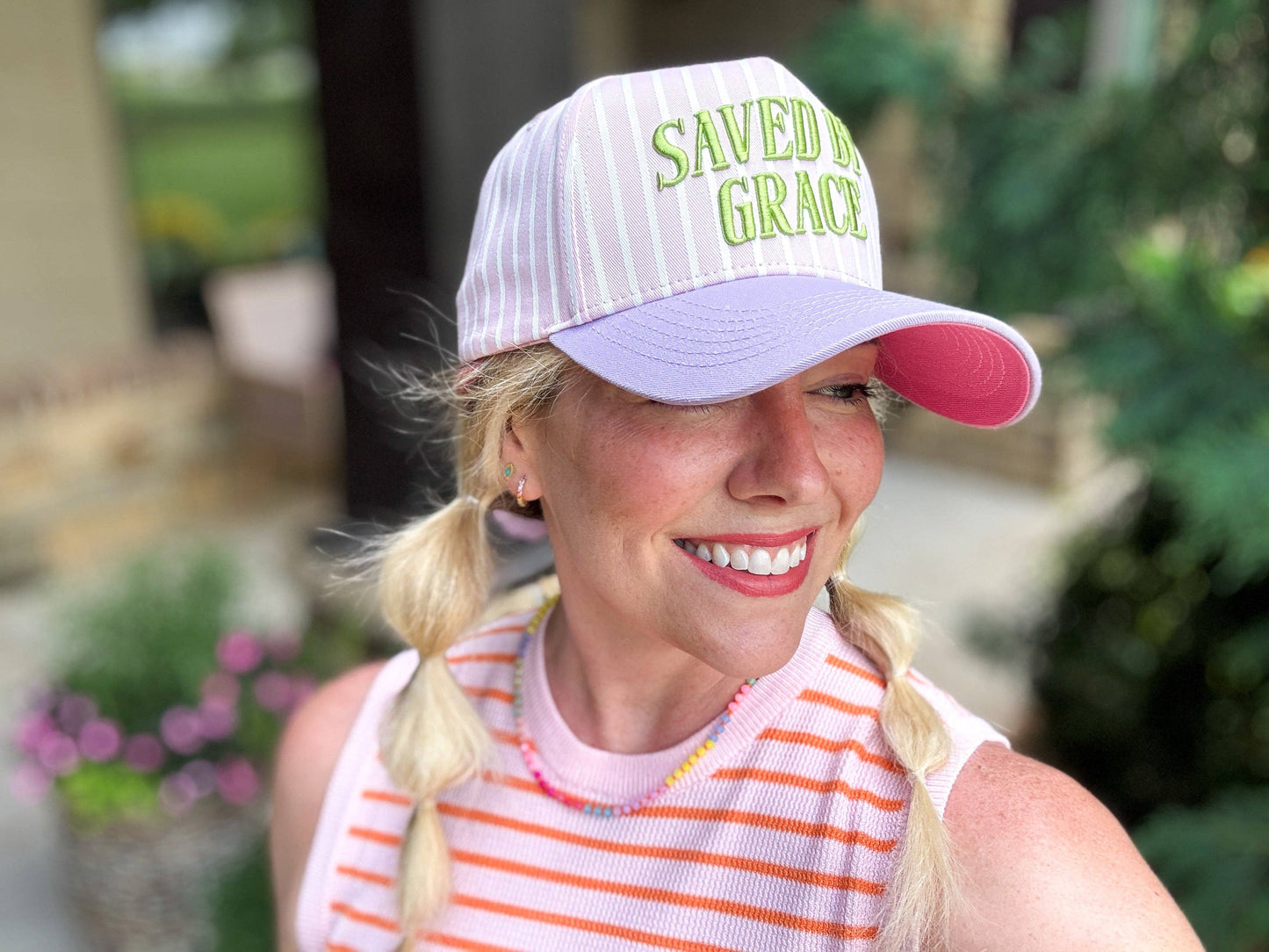 Saved by Grace Baseball Cap