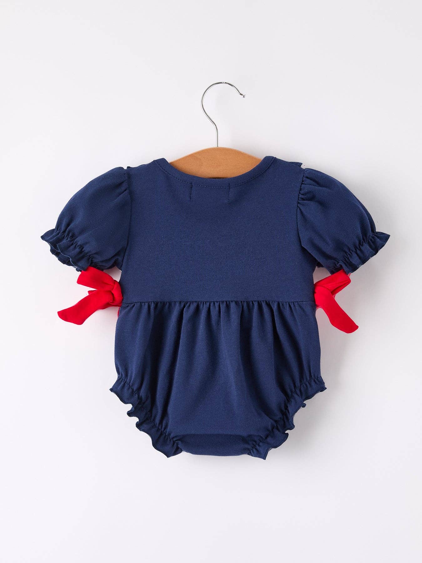 Baby Apple Bow Romper