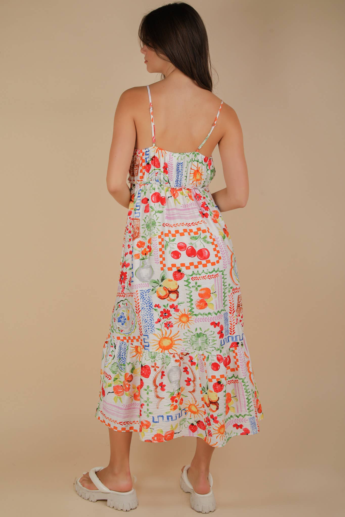Italian Summer Midi Dress