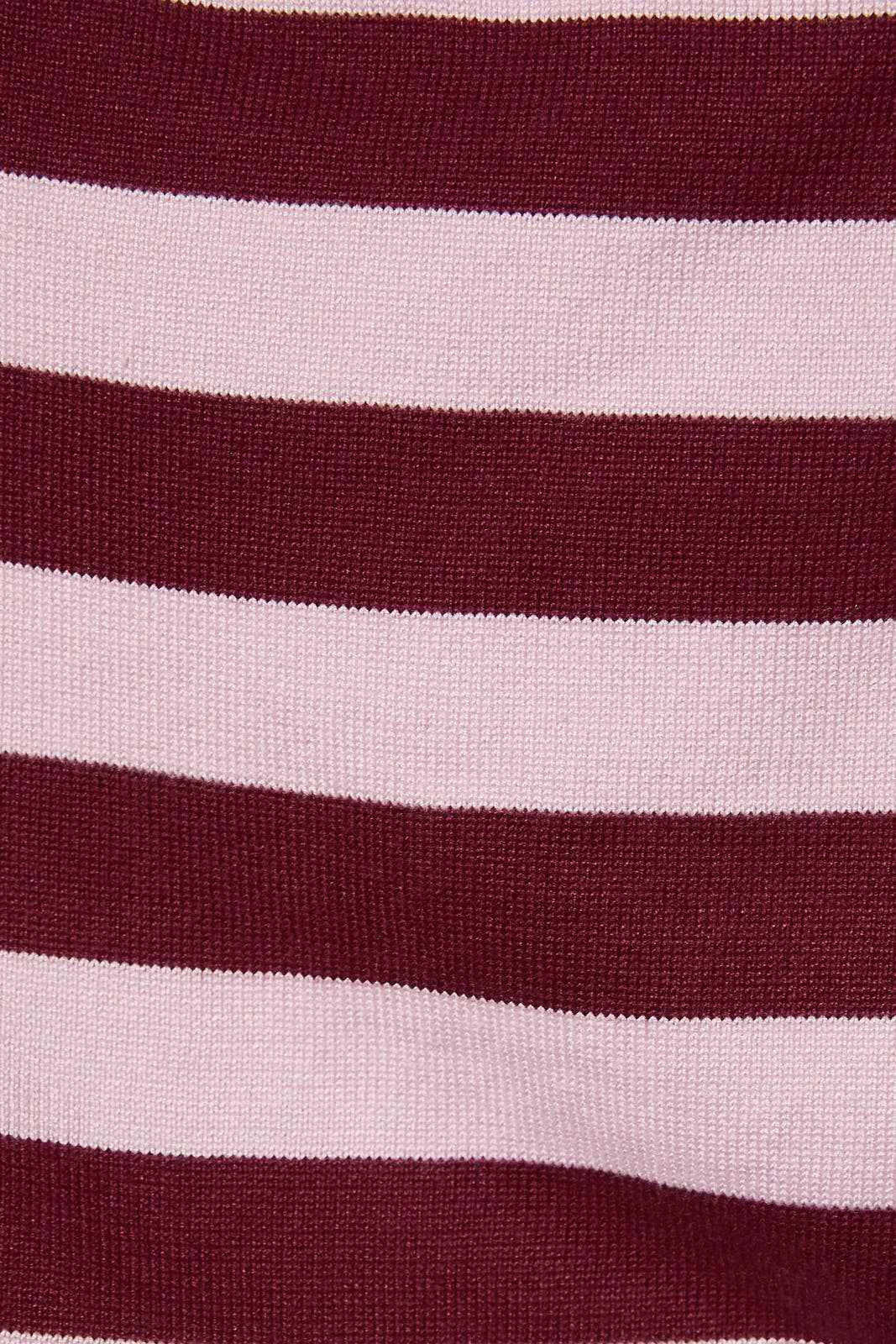 Pink & Burgundy Striped Top