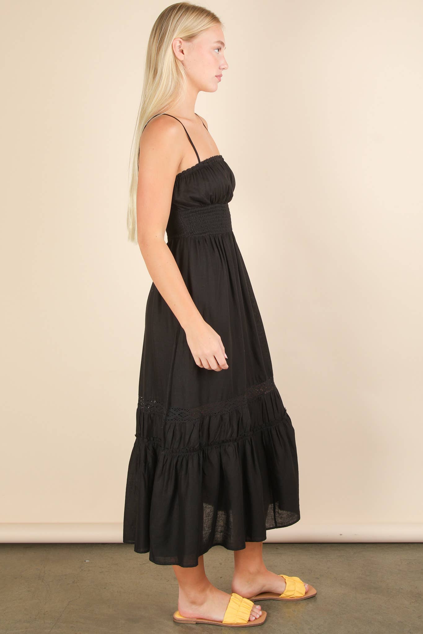 Basic Black Midi Dress