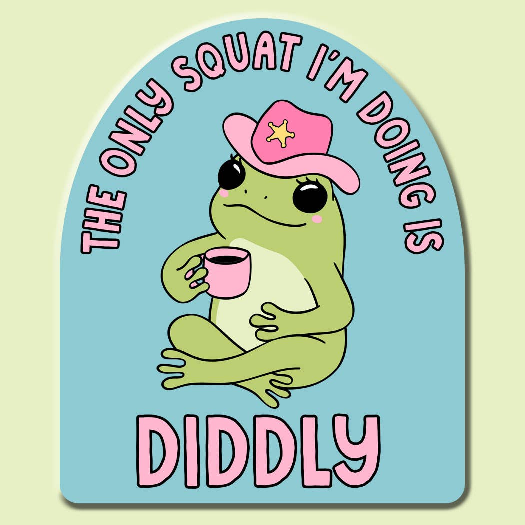 Diddly Squat Sticker