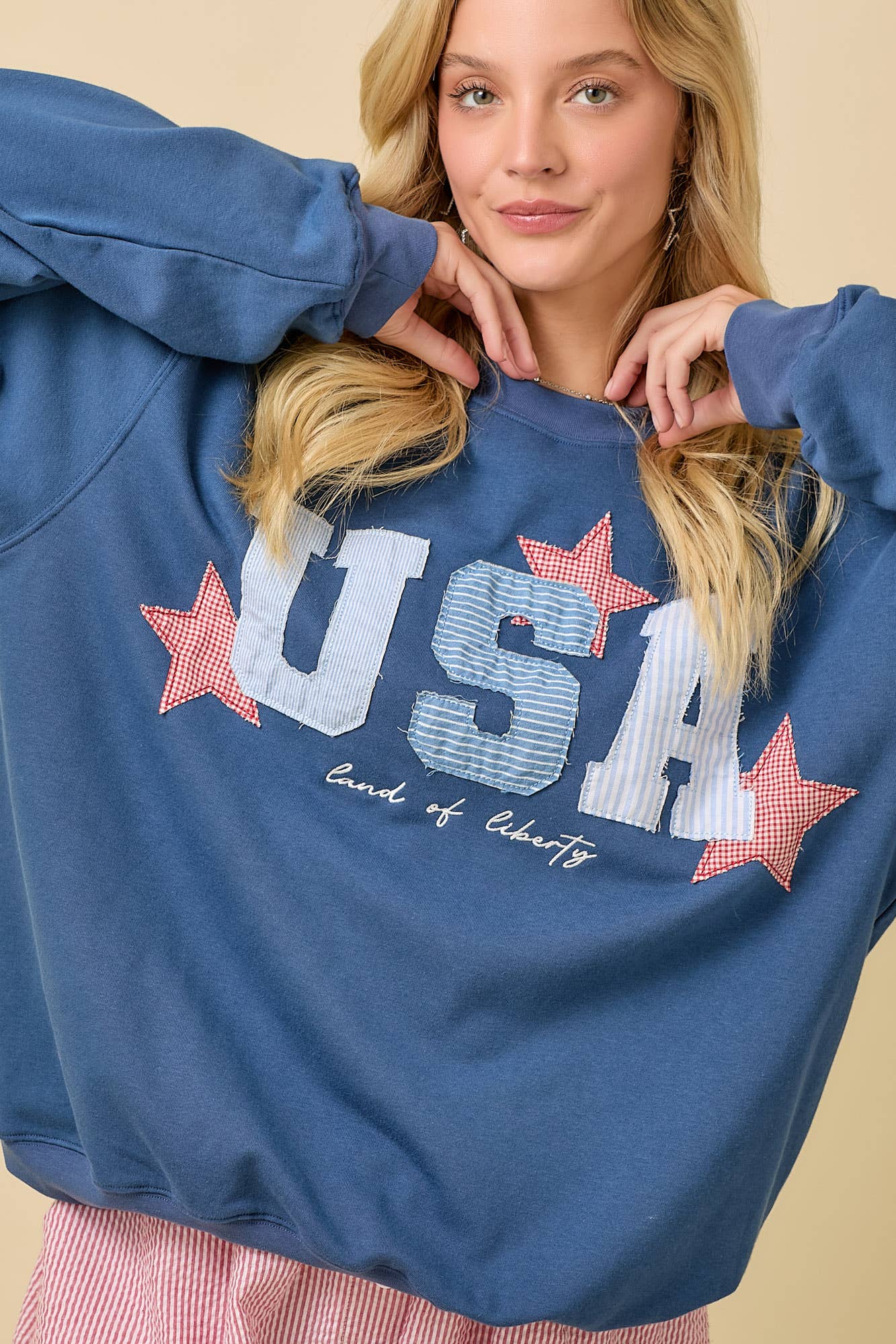 USA Patches Sweatshirt
