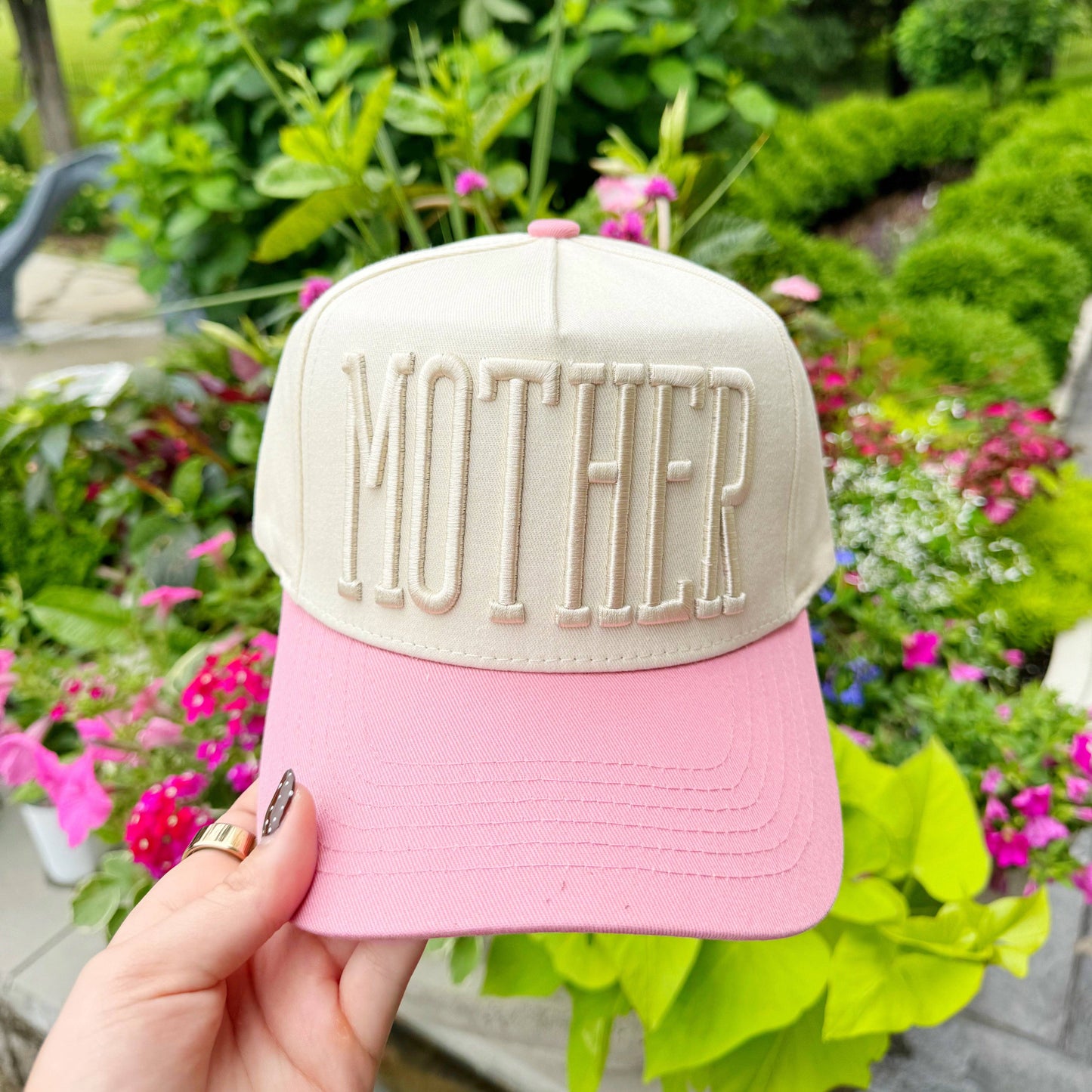 Pink Mother Trucker Hat