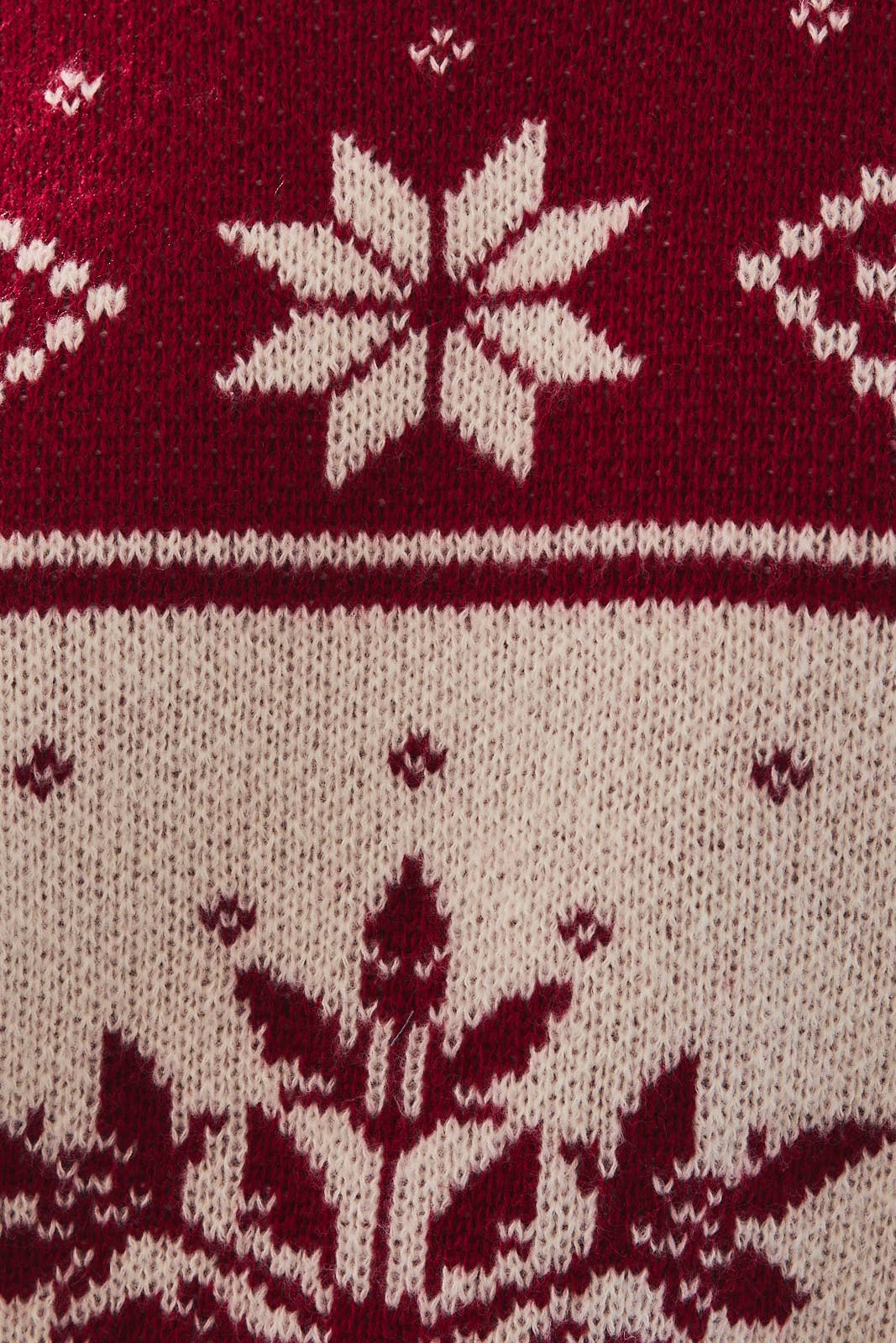 Burgundy Winter Sweater