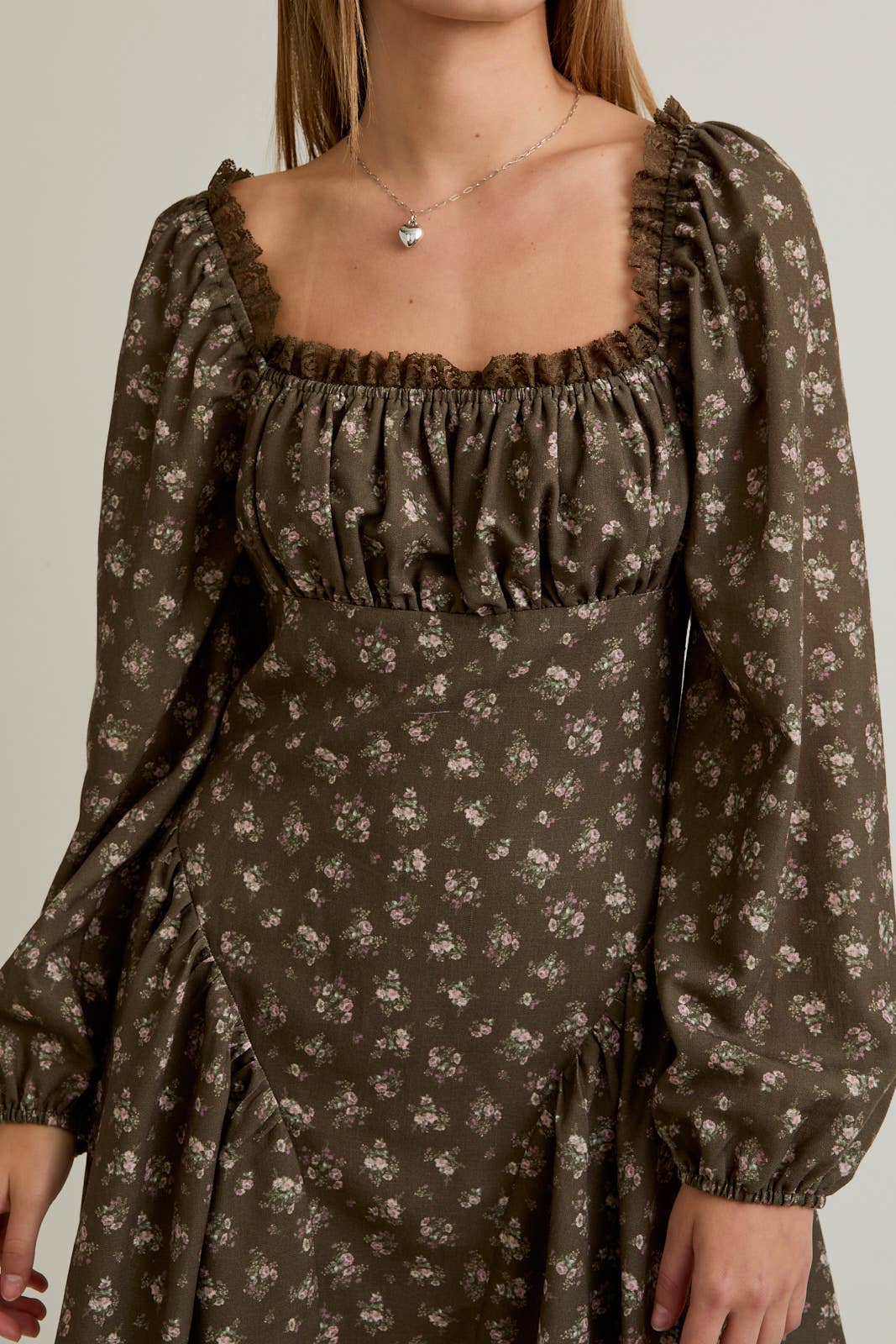 Bohemian Bloom Mini Dress