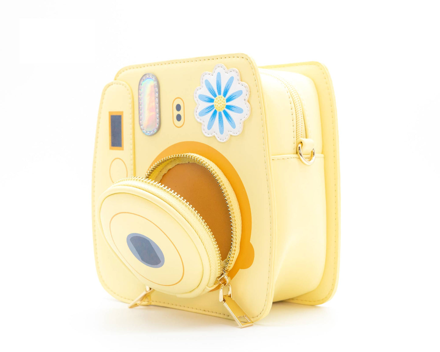 Yellow Instant Camera Handbag