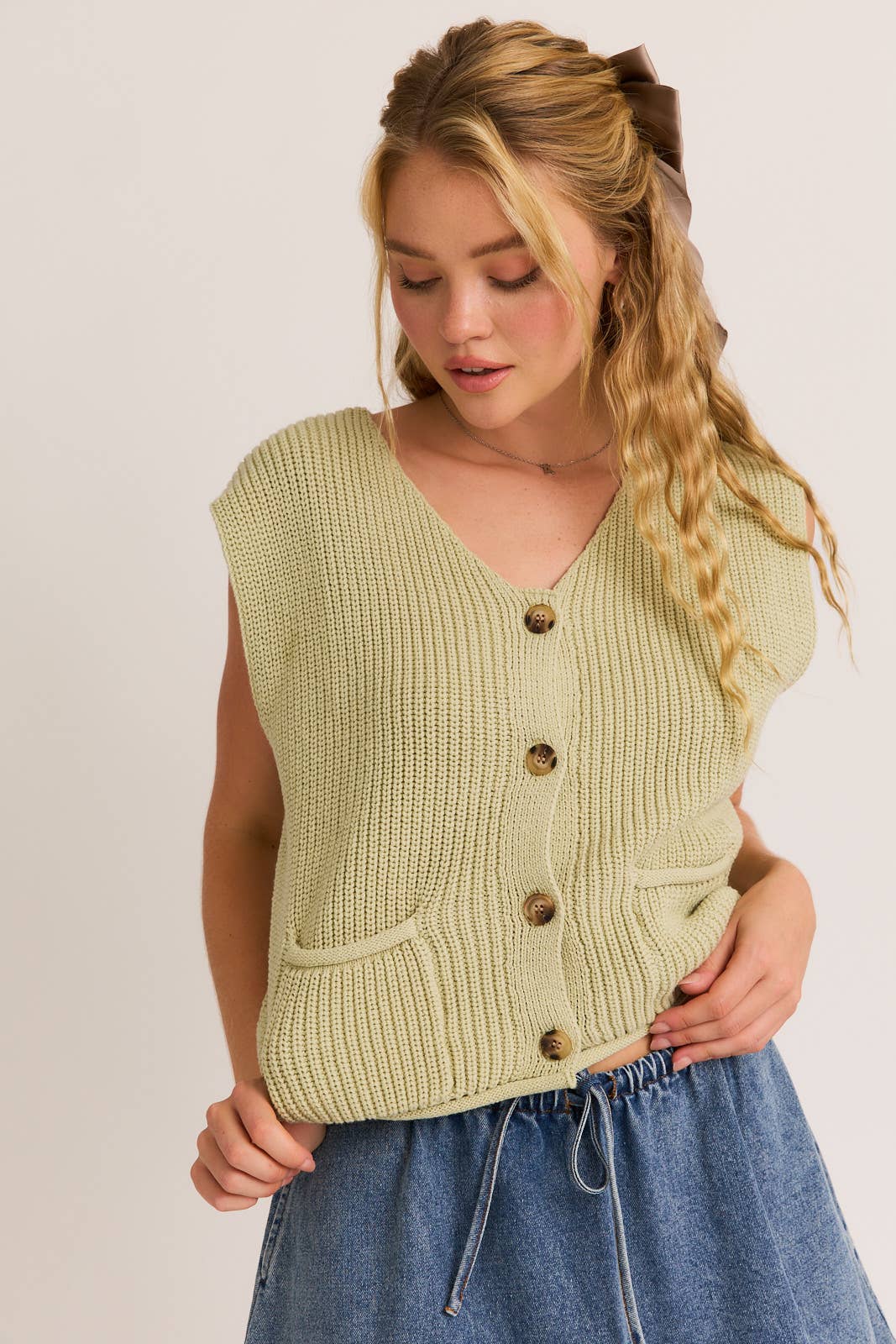 Avocado Sweater Vest