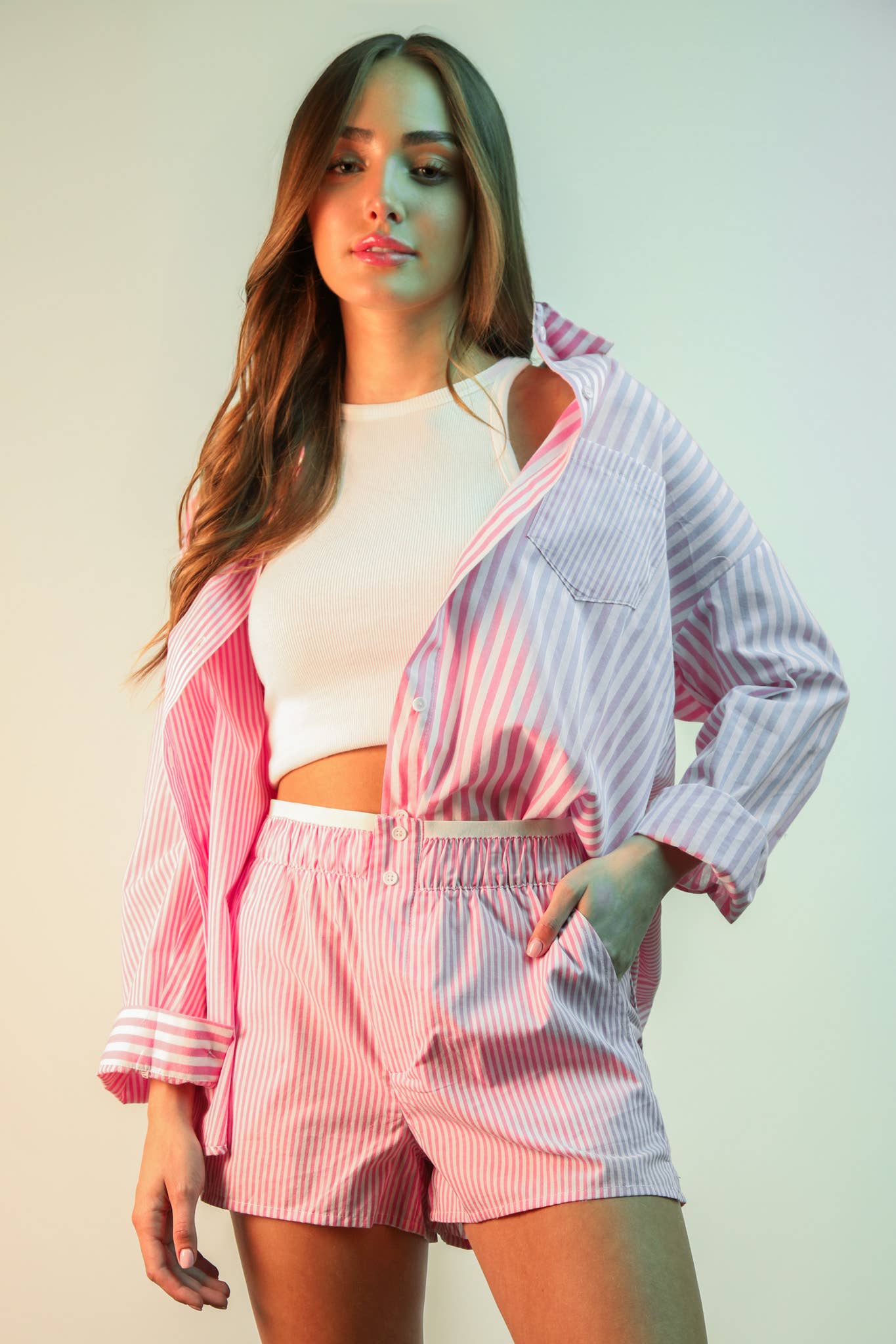 Boardwalk Button Set - PINK