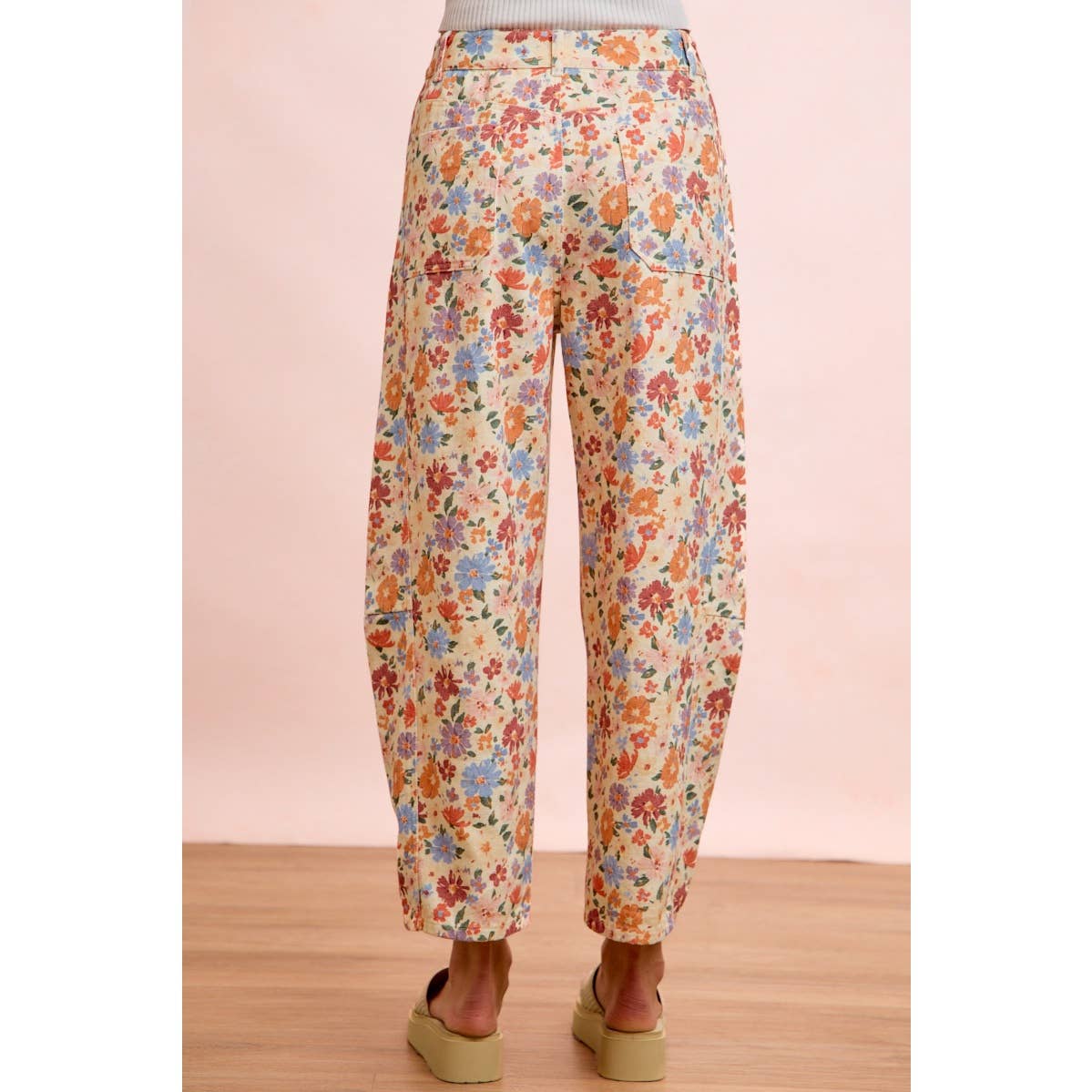 Prairie Petal Barrel Pants