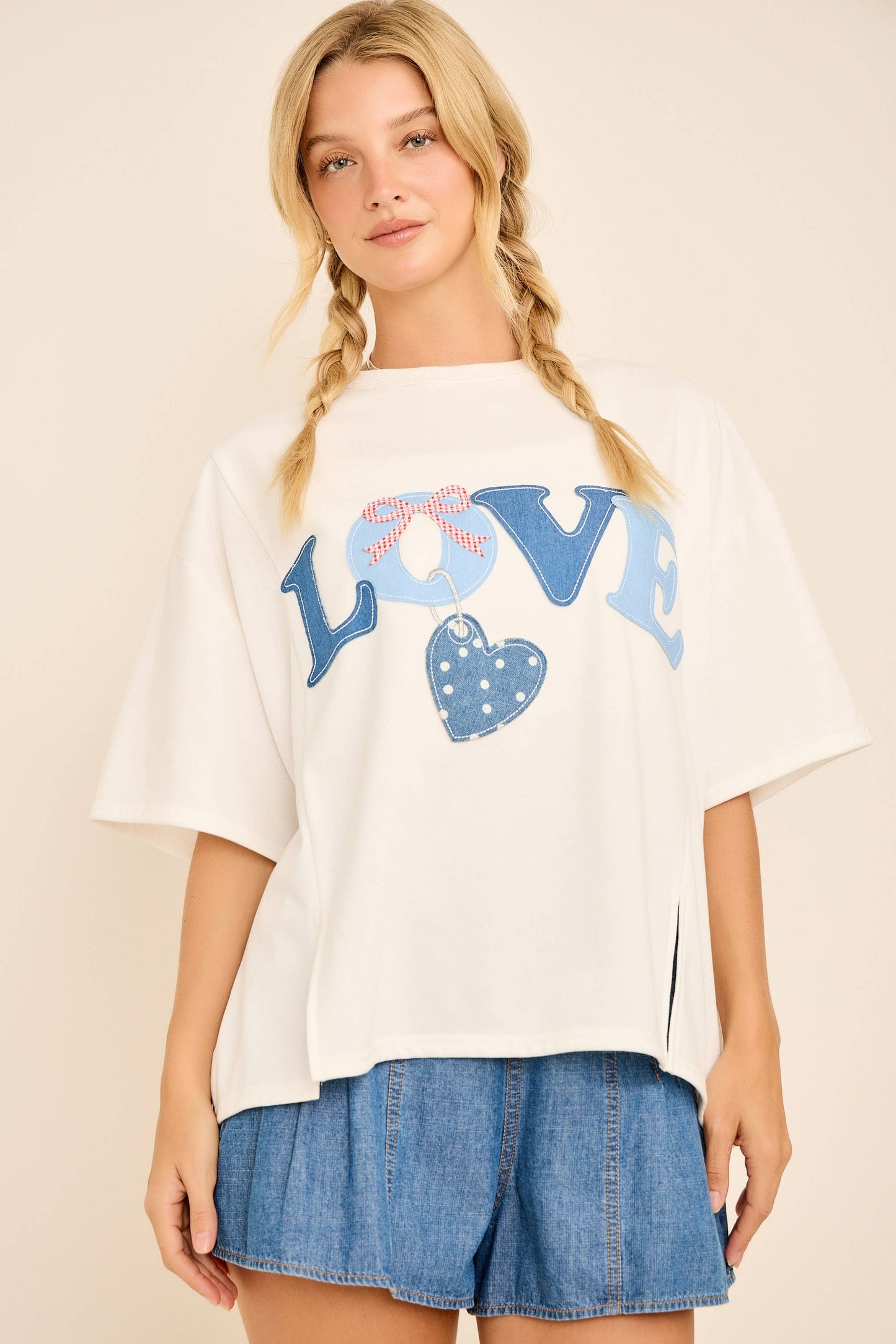 Love Patchwork Tee