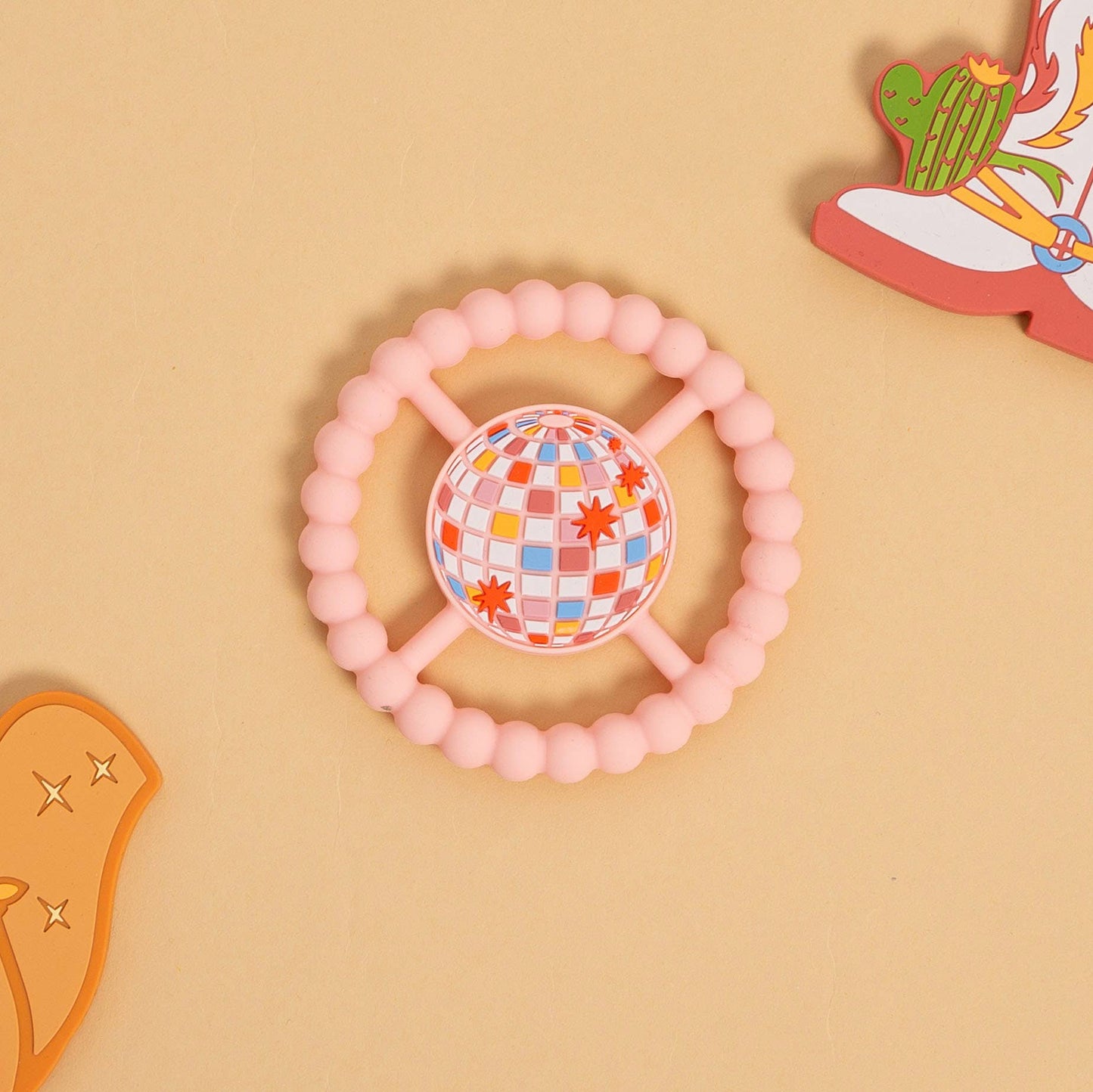 Disco Ball Baby Teether