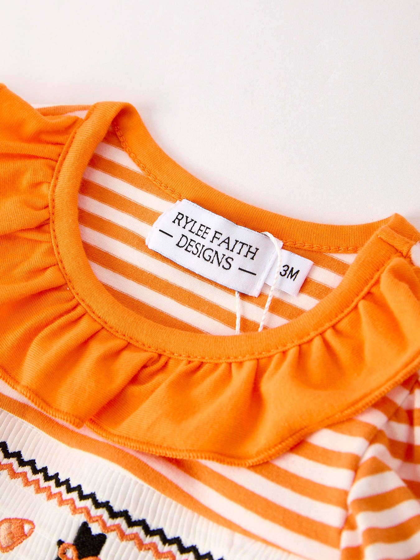 Baby Halloween Cat Romper