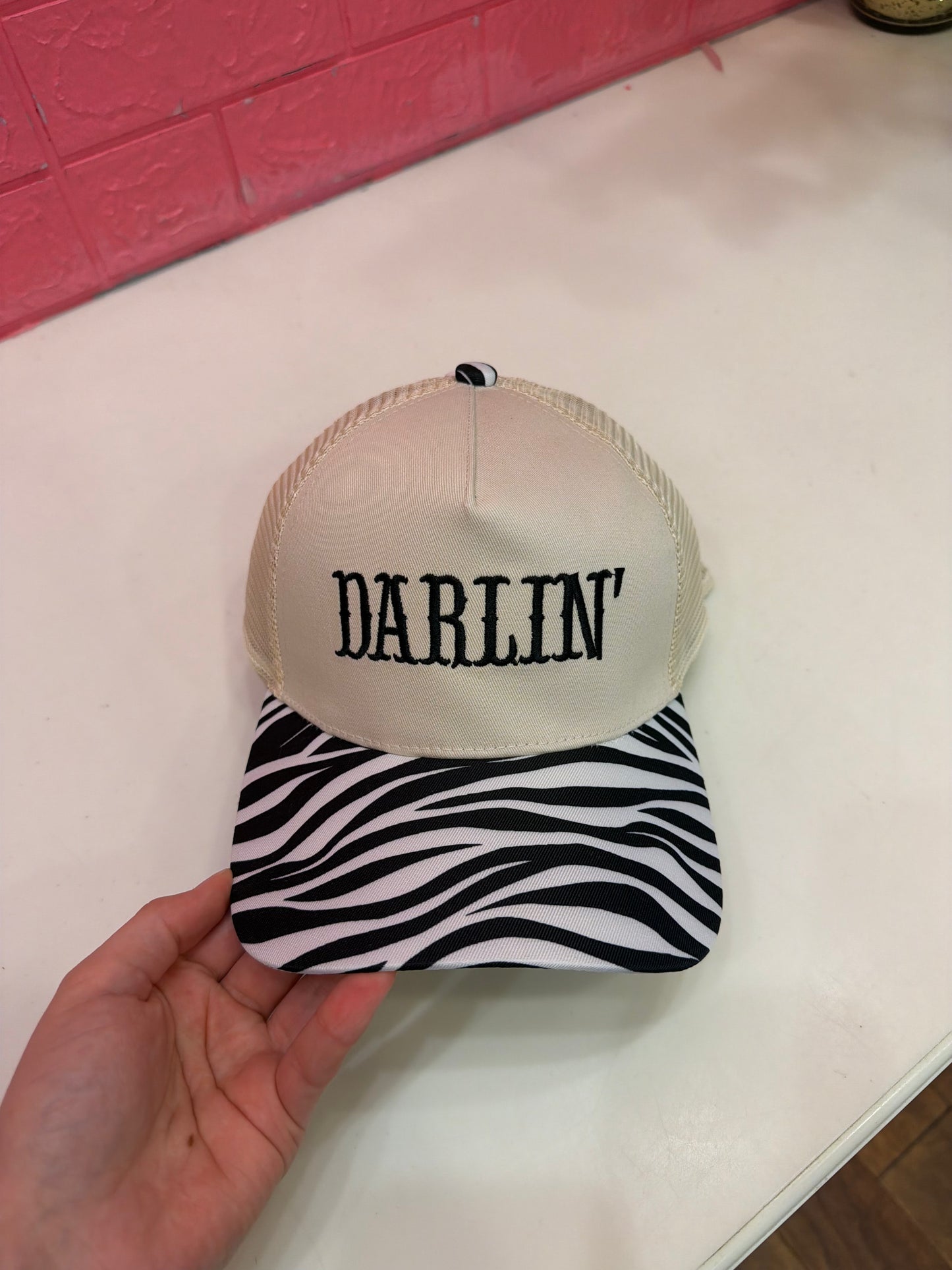 DARLIN' Embroidered Hat