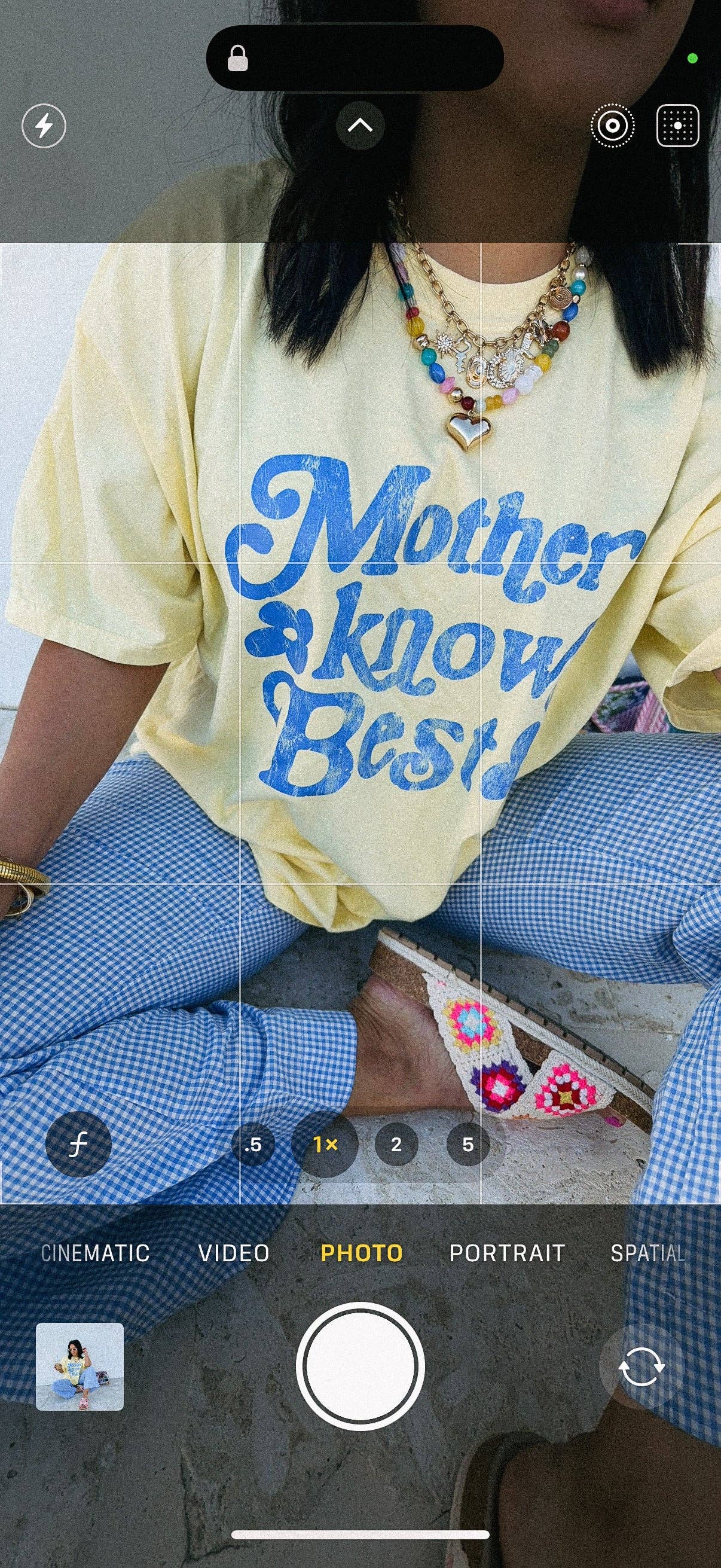 Mother Knows Best Tee - Yellow