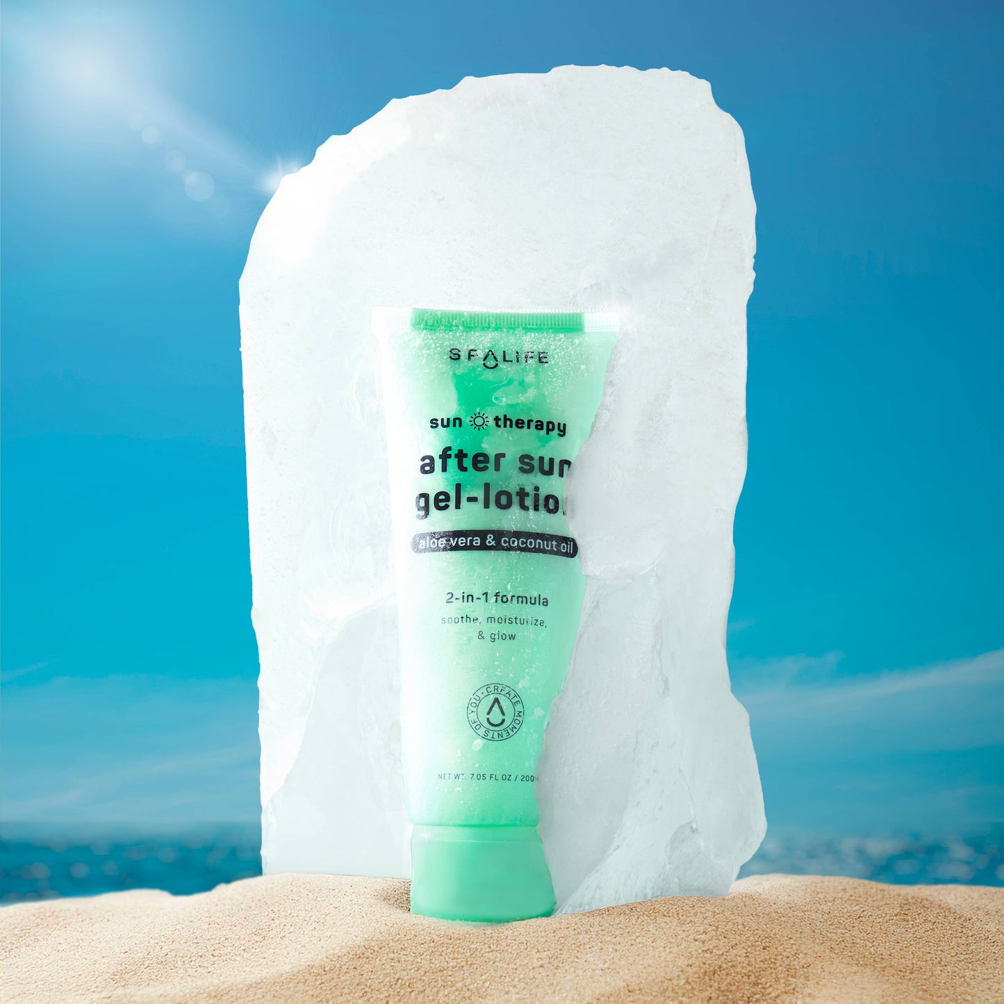 After Sun Gel-Lotion Aloe & Coconut Oil