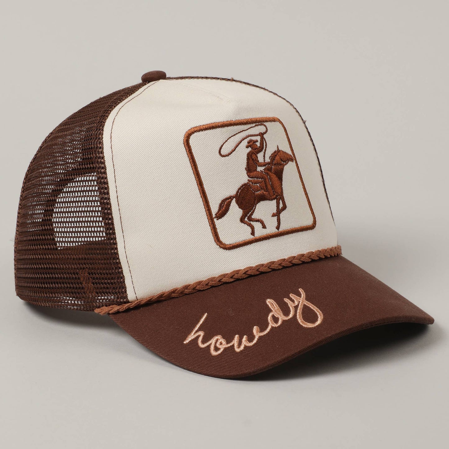 Howdy Cowboy Hat - BROWN