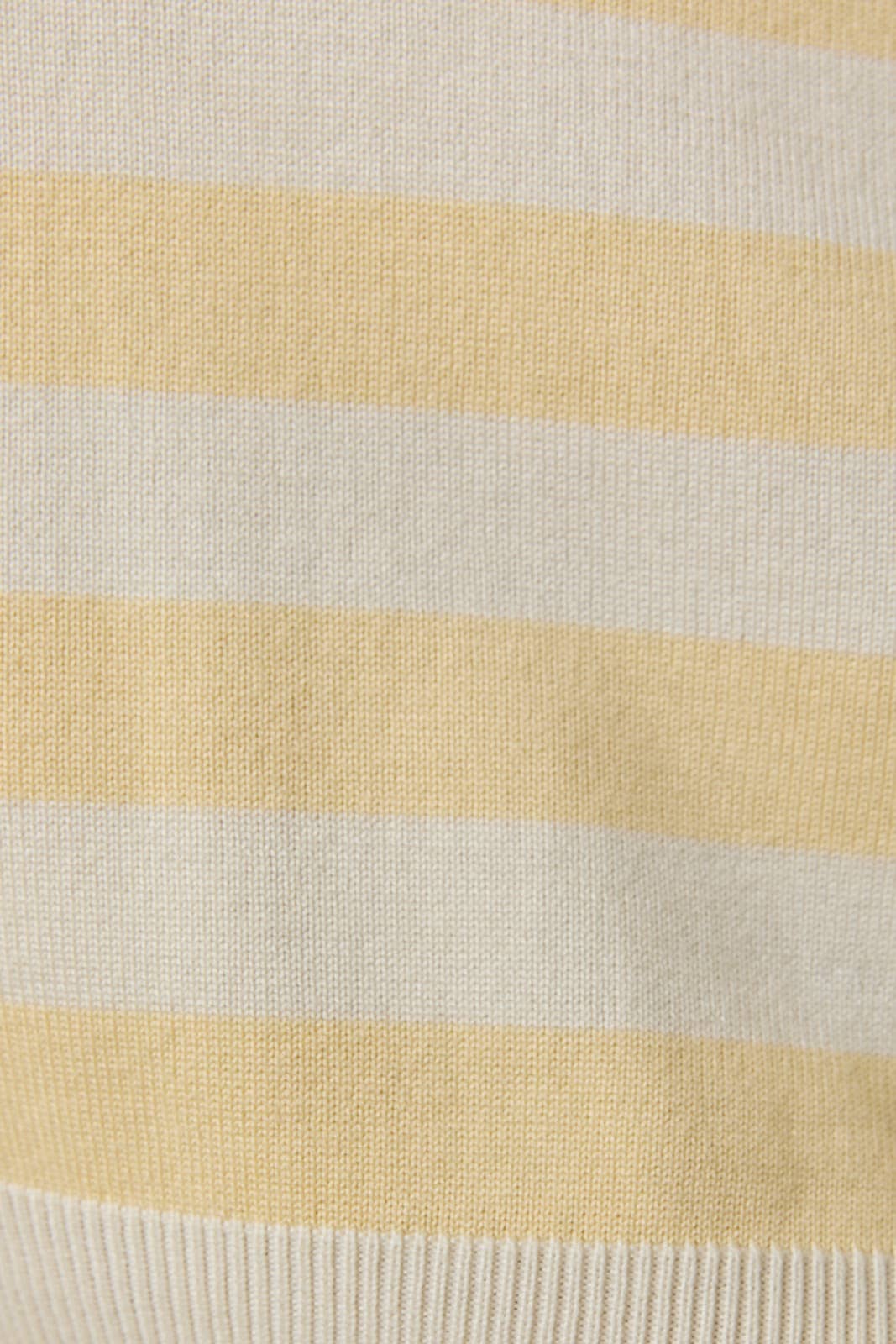 Yellow Stripe Sweater Top