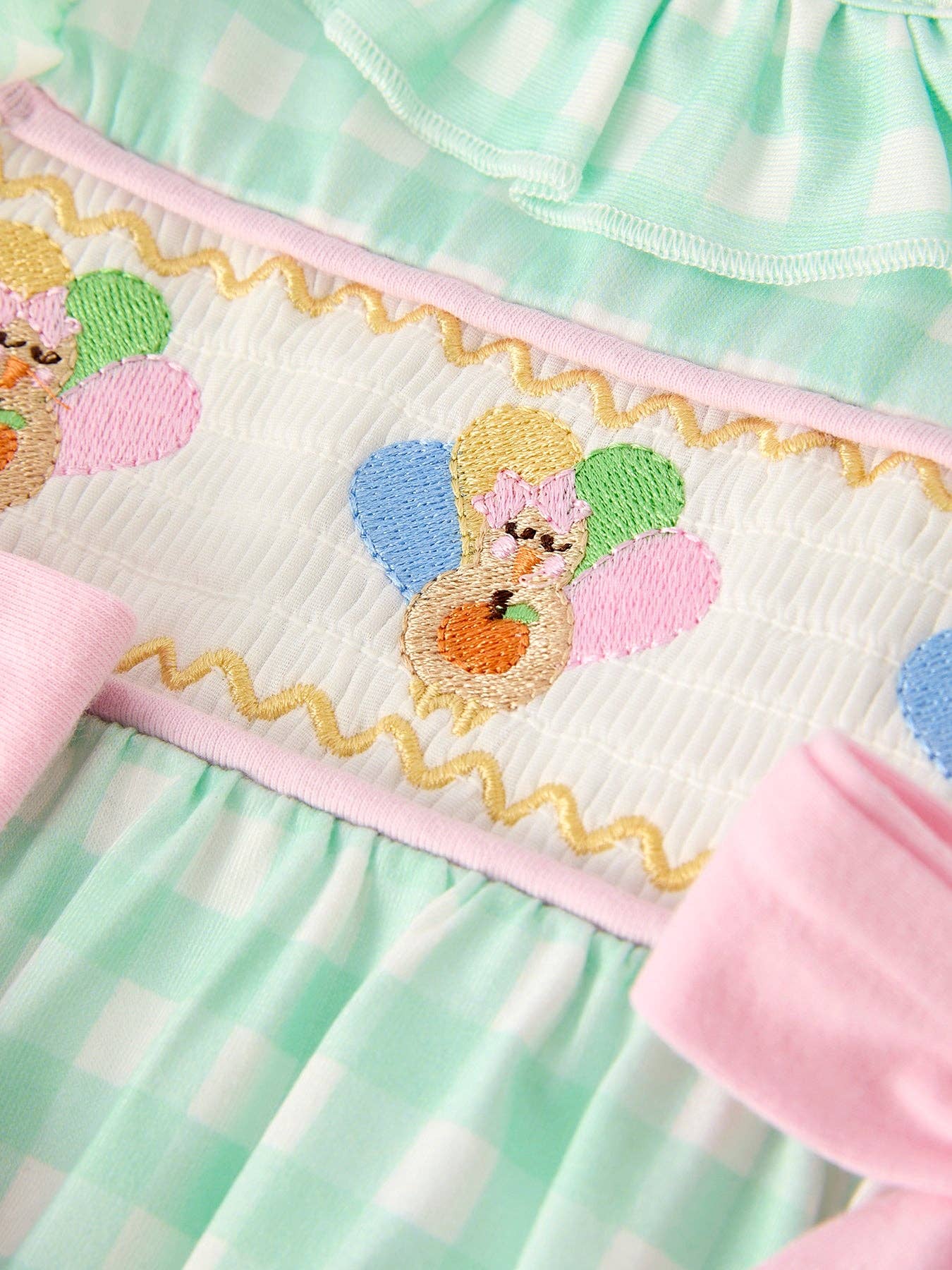 Baby Thanksgiving Turkey Romper