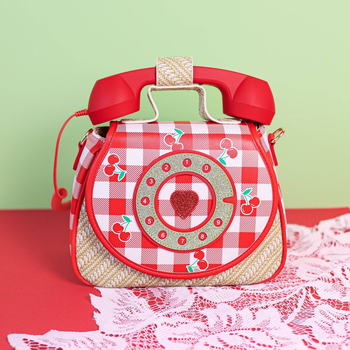 Ring Ring Phone Cherry Handbag