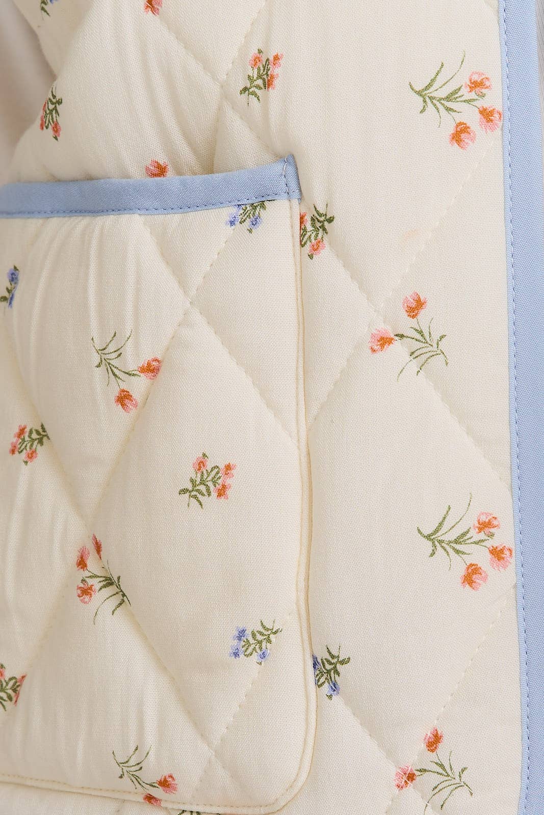 Southern Blossom Quilted Vest