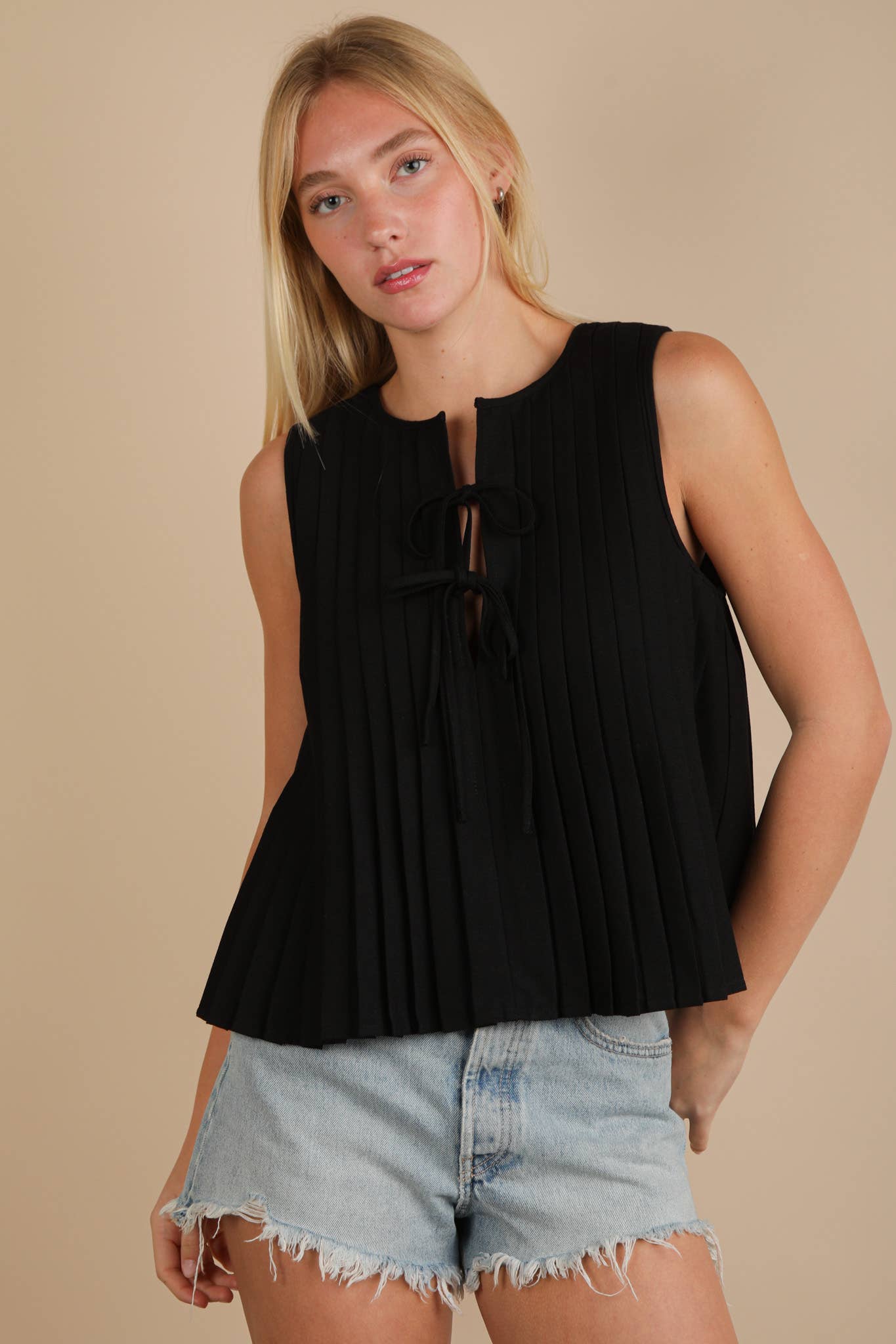 Black Ribbon Tank